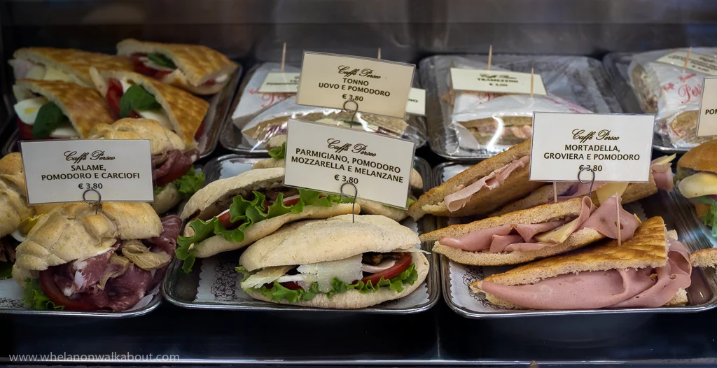 Food, amazing food, is a reason to travel to Italy.