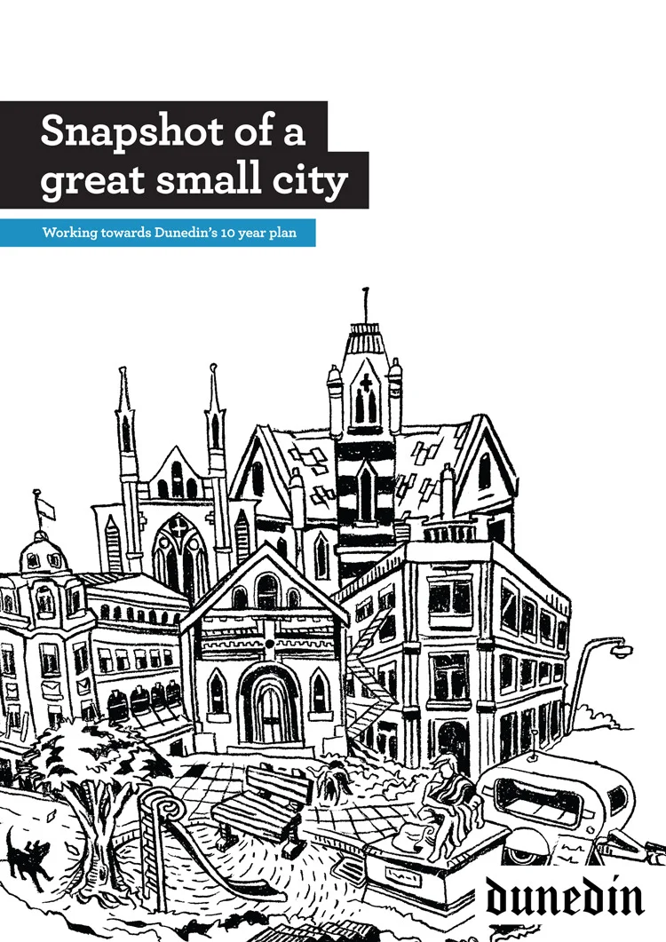 A cheeky wee illustration for this city council document