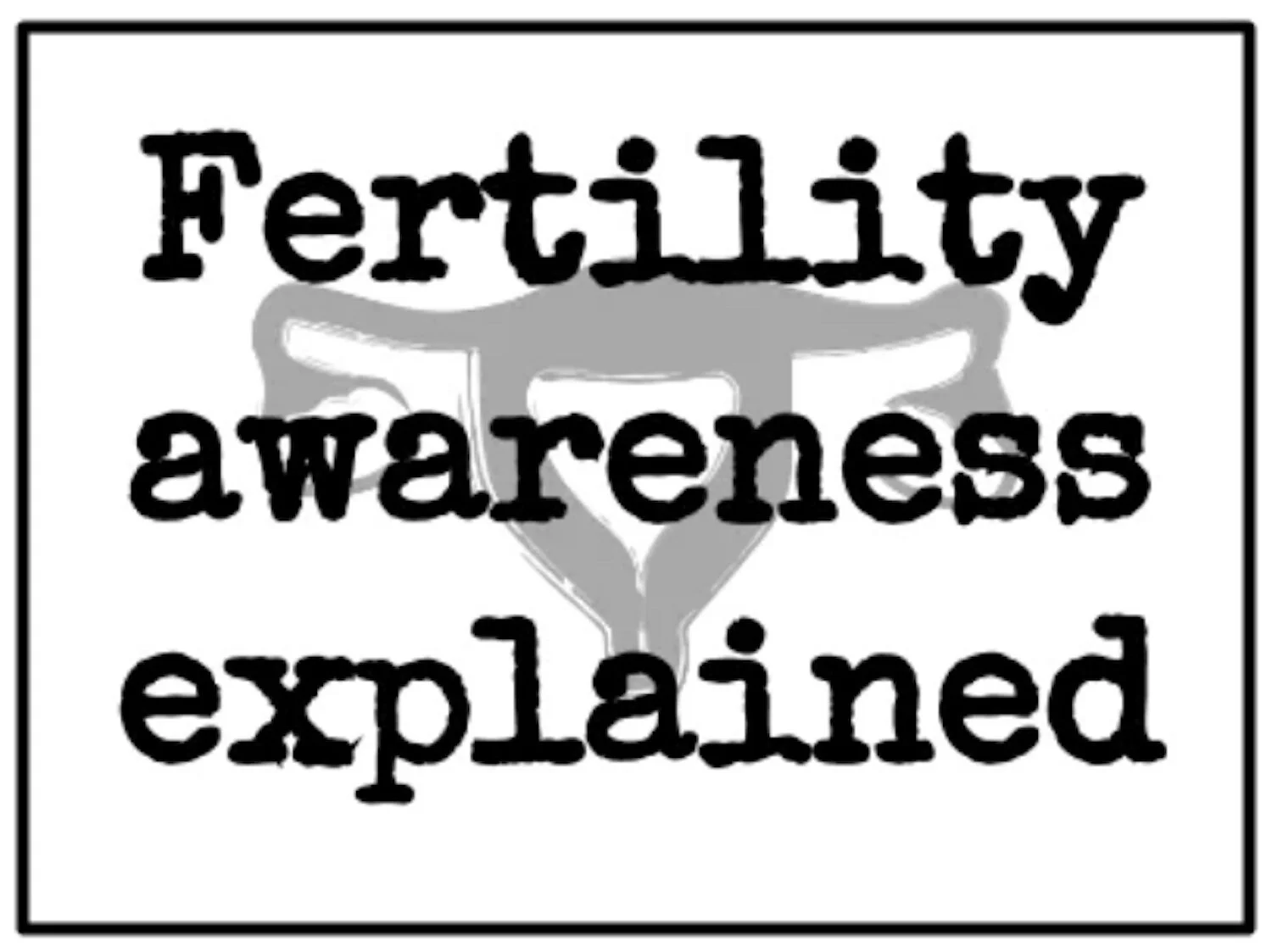 Recommended Reading about Fertility Awareness & Women's Health