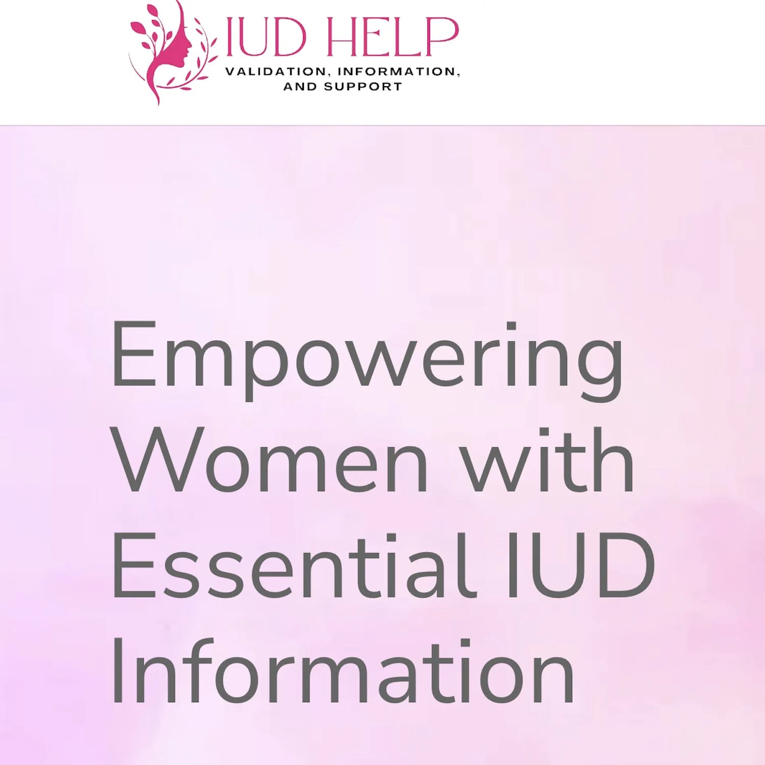 IUD Help