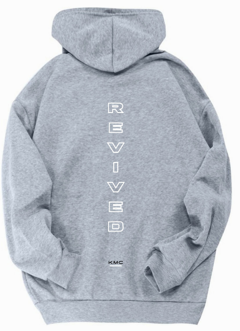 AWAKENING - GREY HOODIE  "REVIVED"