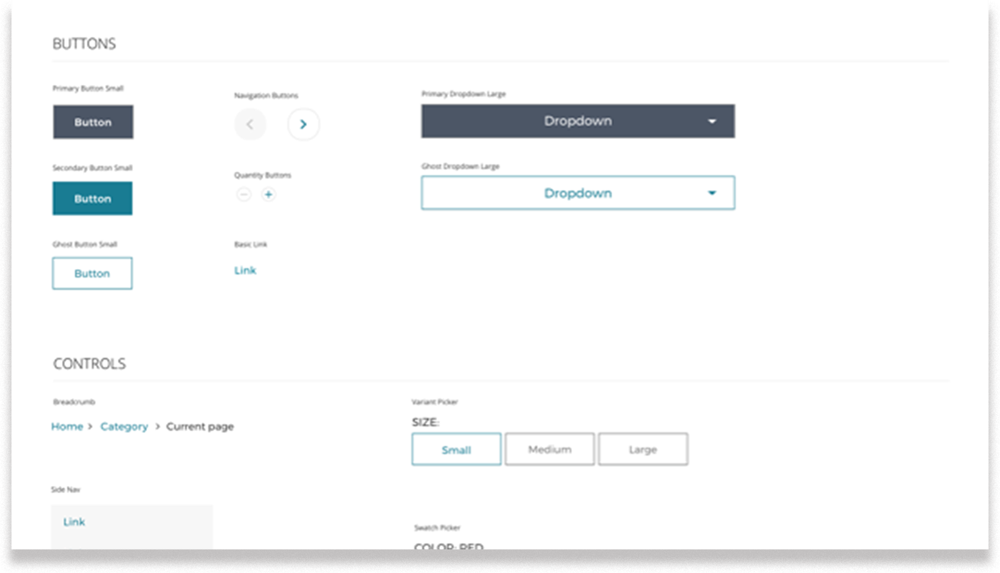 UI Kit - Buttons and Controls