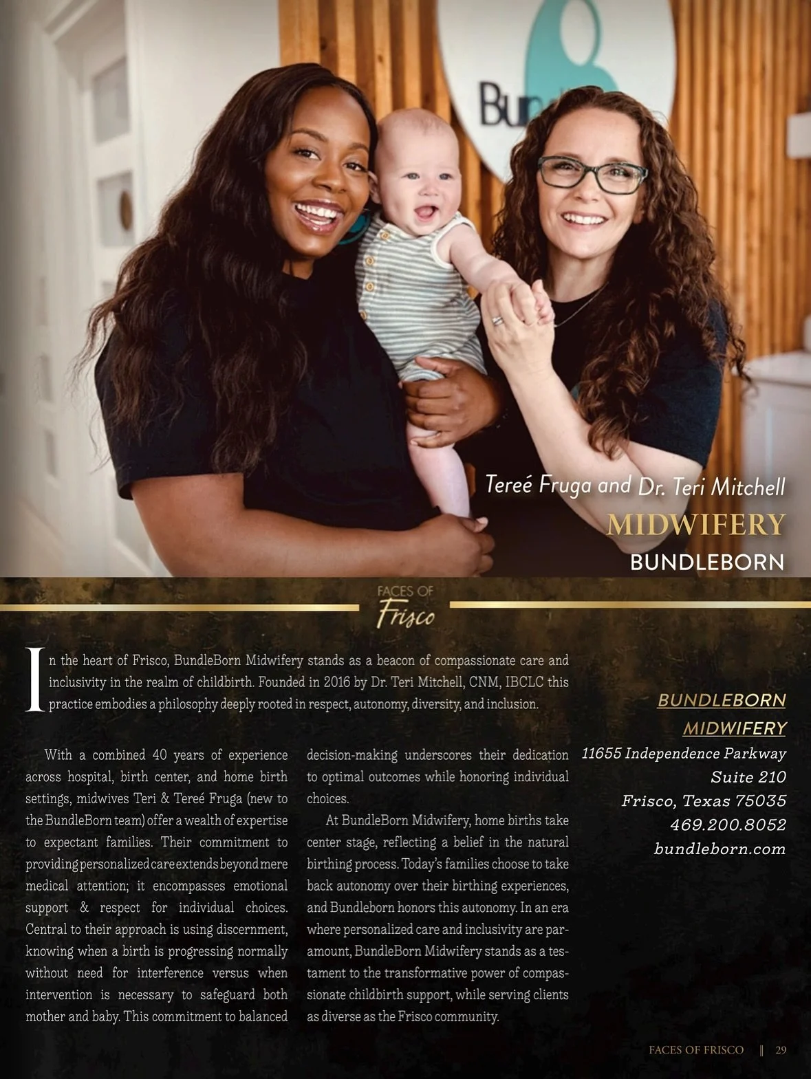 The Faces of Midwifery in Frisco