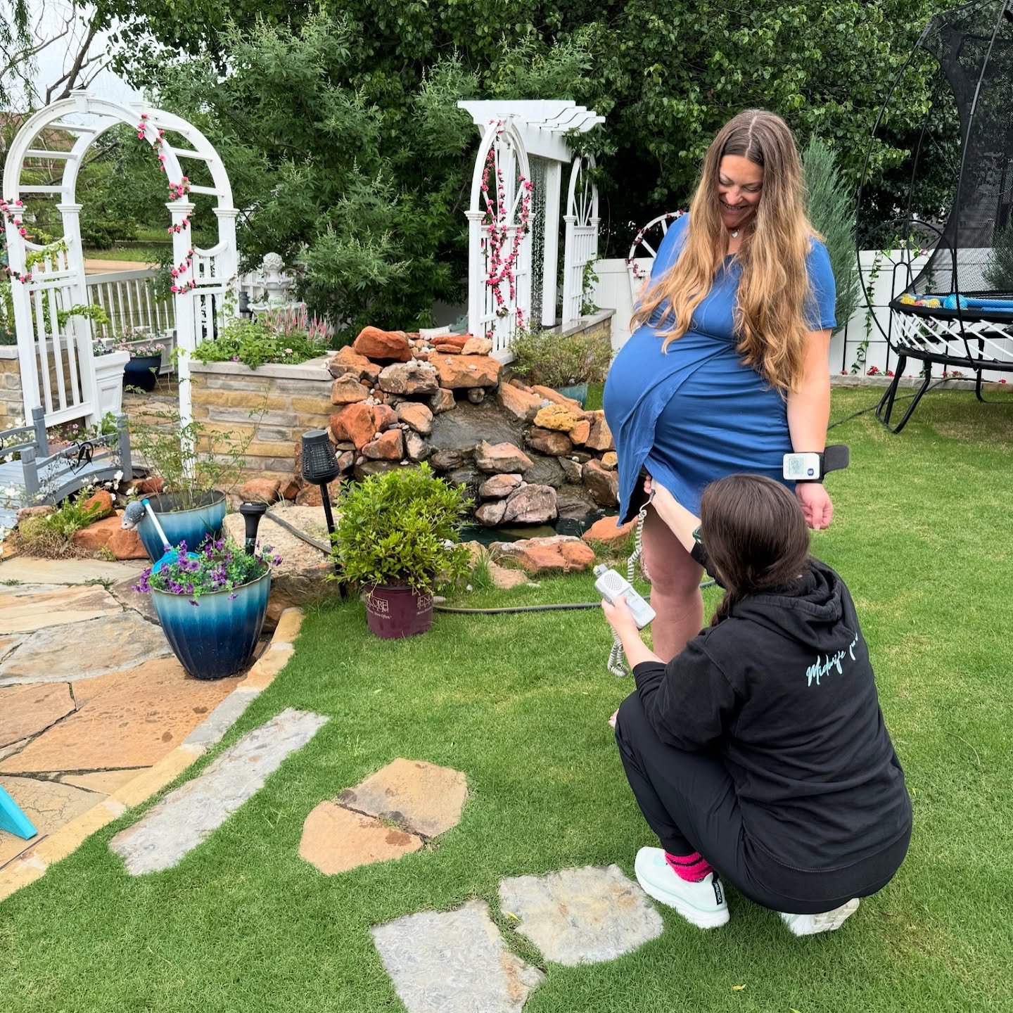 When you&rsquo;ve created a sanctuary, you might as well labor in it. That&rsquo;s the beauty of home birth 🤍