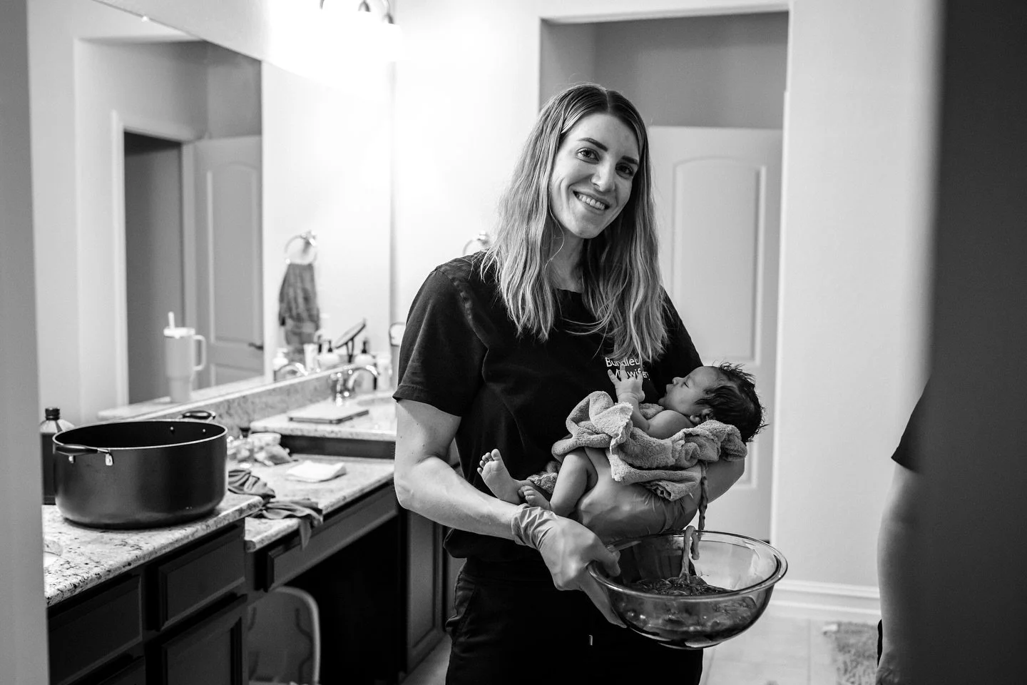 We are both saddened and excited to announce that Amber has taken a full time position as a Nurse-Midwife hospitalist at Texas Health Allen Hospital. While we will greatly miss her here at BundleBorn Midwifery, we are thrilled that our community will