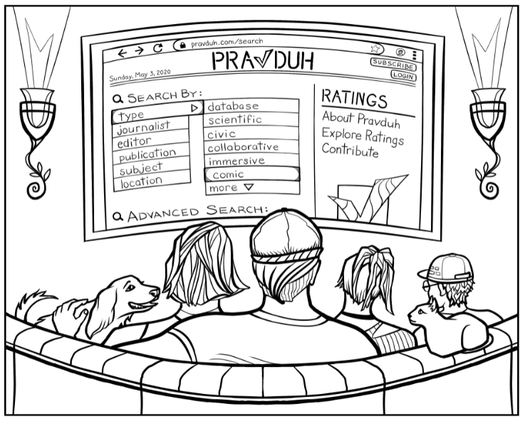  "Going to create a site where the public can rate the core truth of any article &amp; track the credibility score over time of each journalist, editor &amp; publication. Thinking of calling it Pravda ..." 