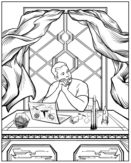 "Finishing off the plan while listening to the soundtrack from Gatsby. Seems appropriate..."