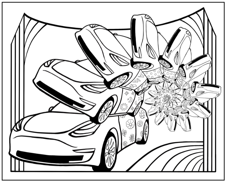 "7000 cars, 7 days ♥ Tesla Team ♥ "