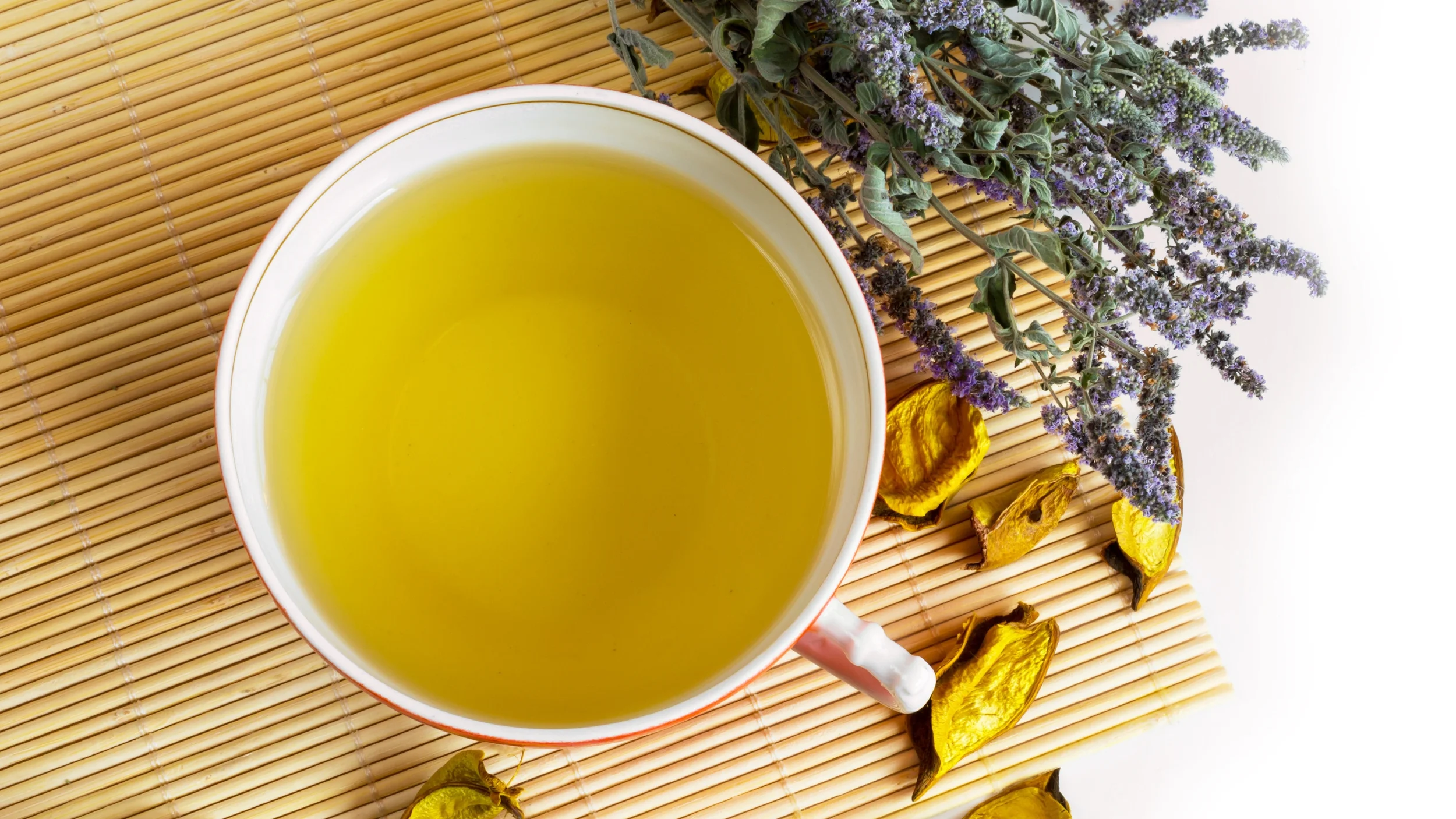 Warm Hot Tea at Lobby