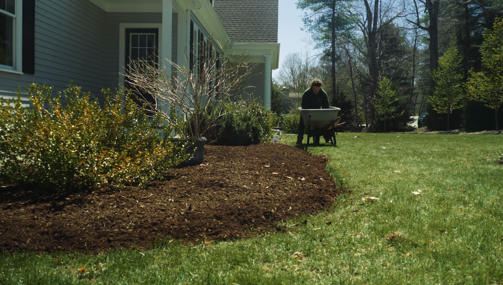 Spring Mulching 