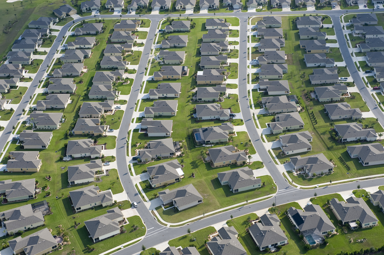 THE SUBURBS Salmon now extinct, frequent summer brown-outs in most cities, and bottled water now $20 a bottle, only the rich can afford today's level of comfort - including cooling their homes in summer. The middle class struggles to maintain the comforts it's come to expect,