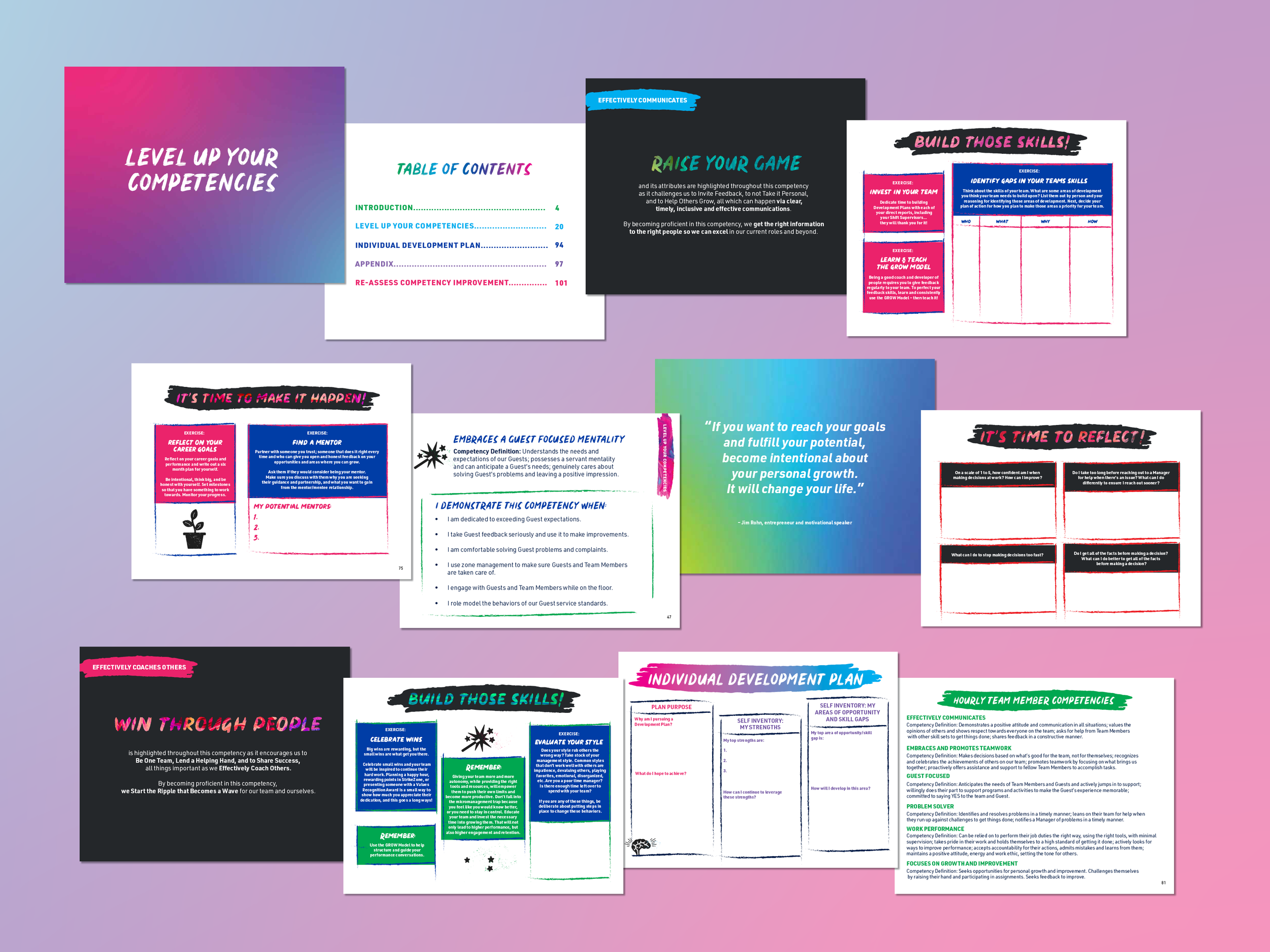 annual review booklets