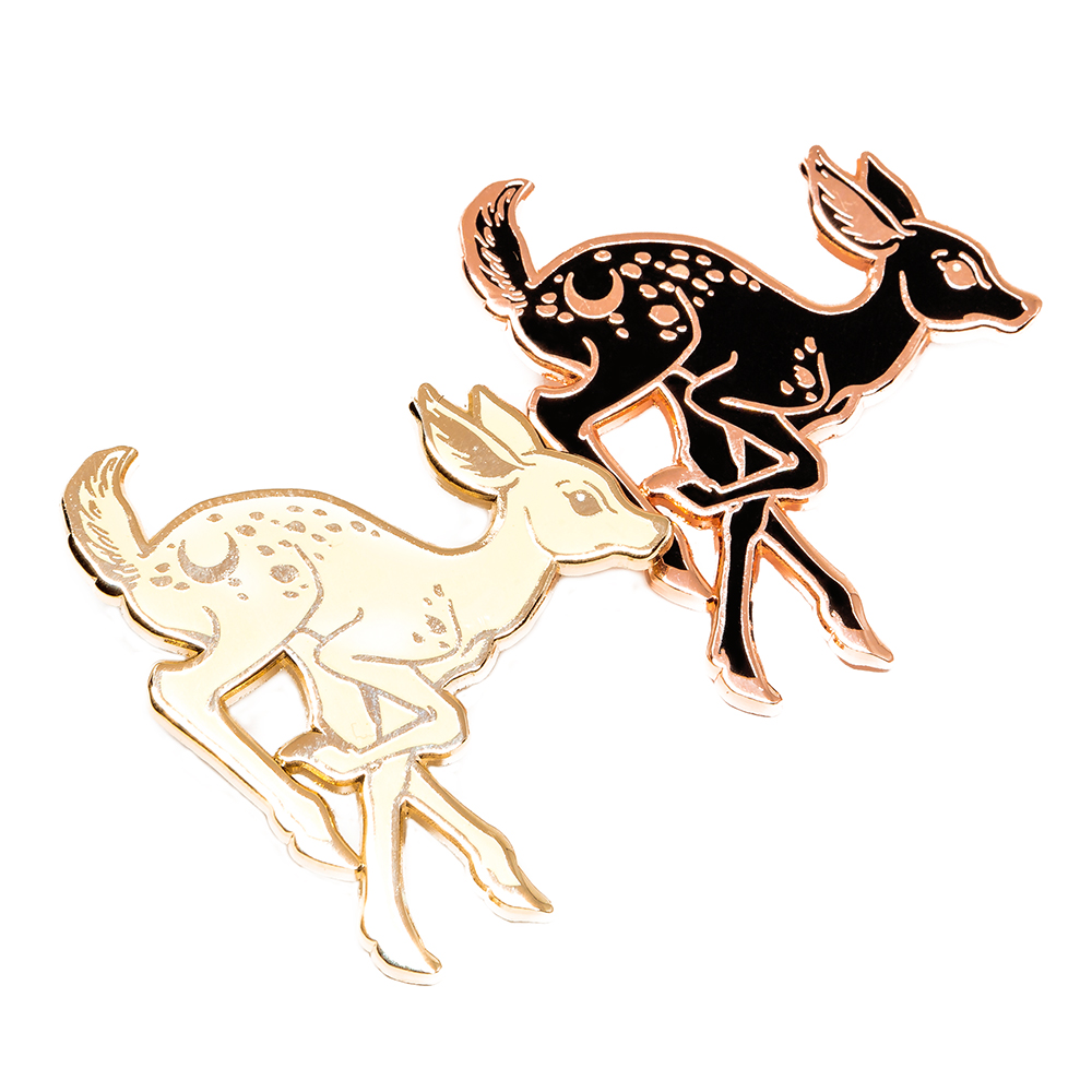 Shop: Nightfall Fawn Pin by Erica Williams — Lost Lust Supply