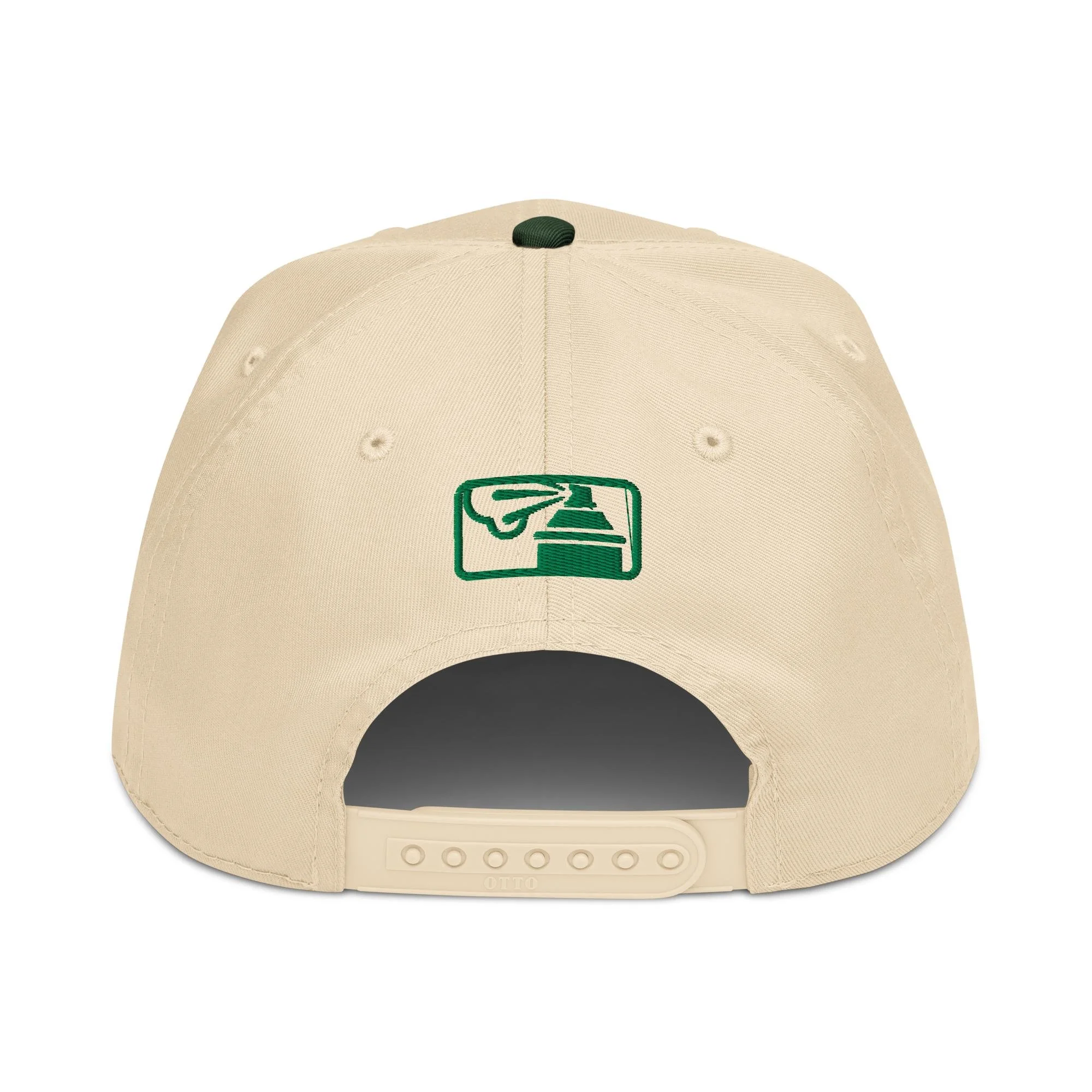 5-panel-mid-profile-baseball-cap-dark-green-natural-back-6964403e8395a.jpg