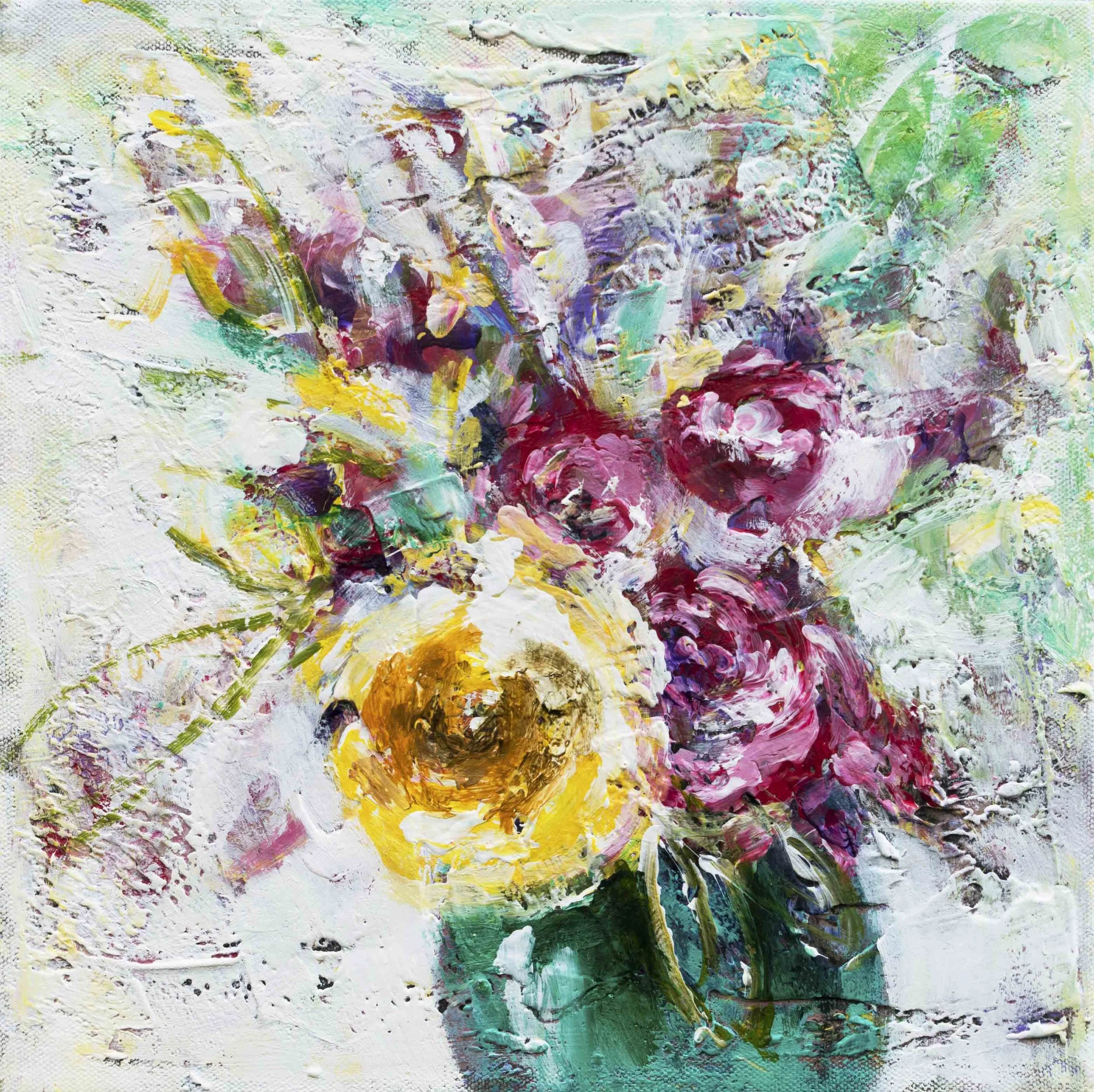 Flowers in teal vase.jpg