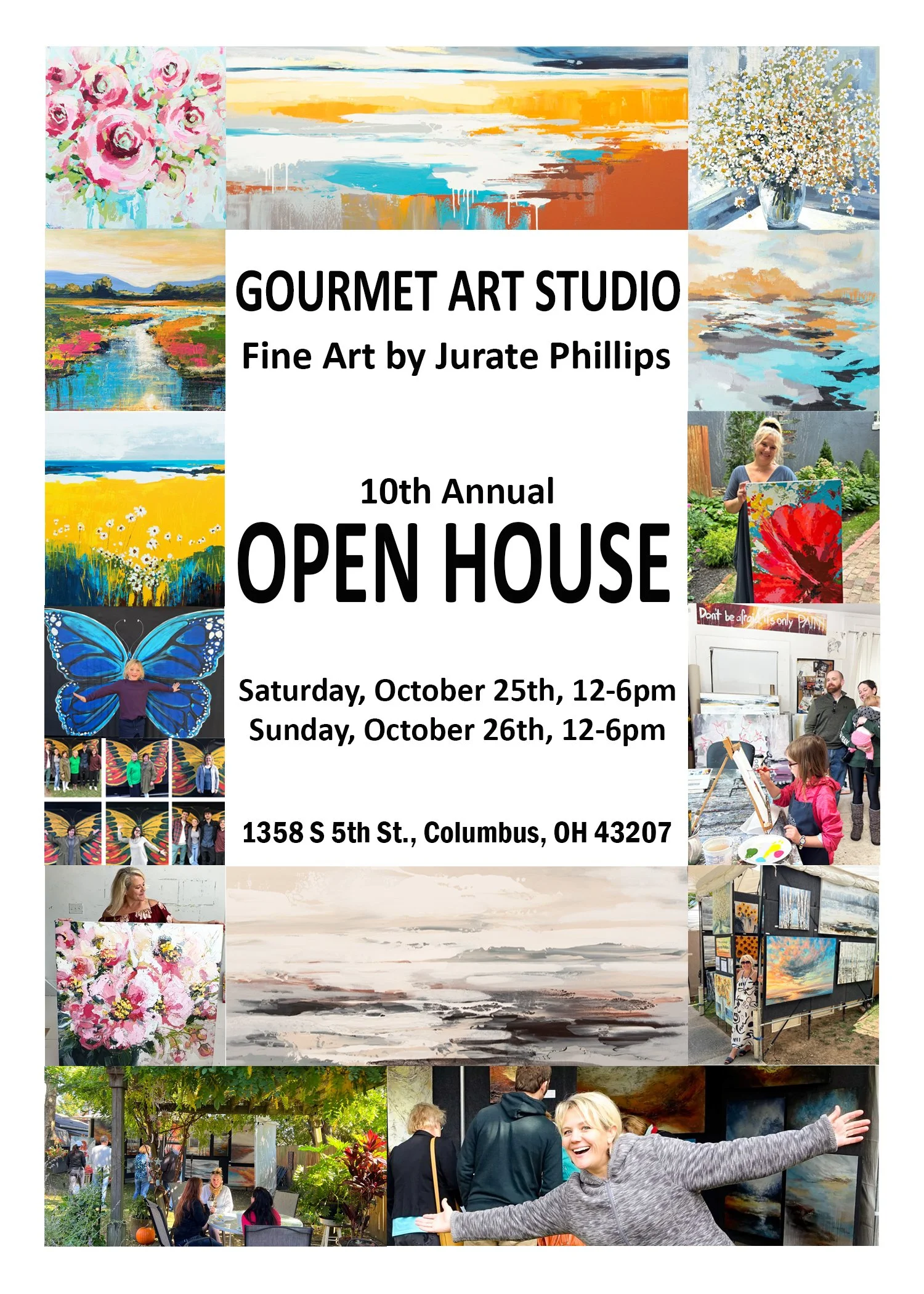 Annual Gourmet Art Studio Open House