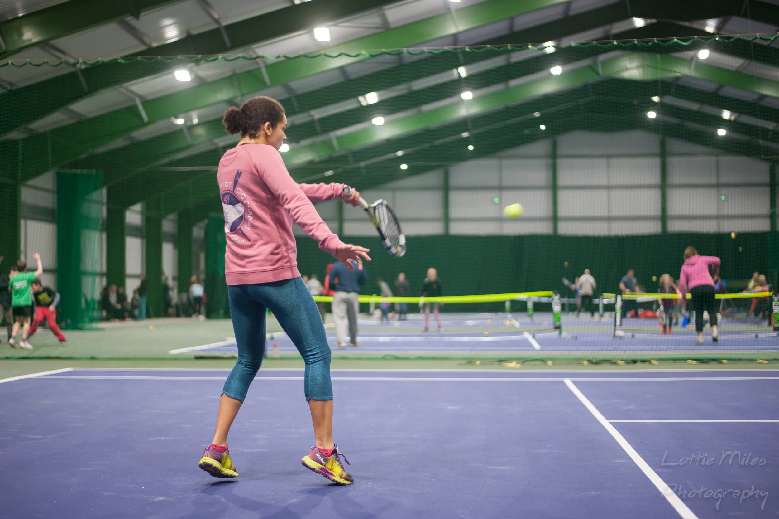 Adult Improver Tennis lessons in North Devon
