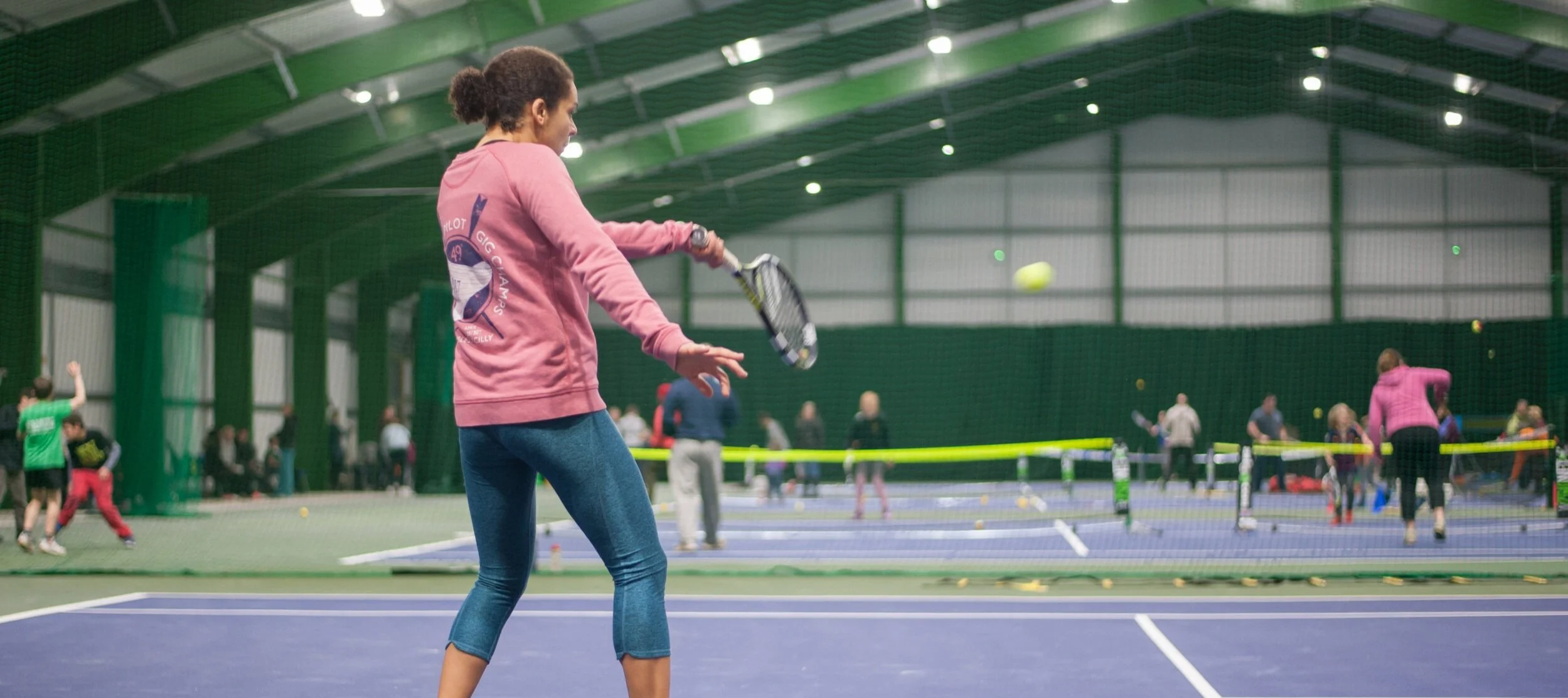Tennis courts in North Devon