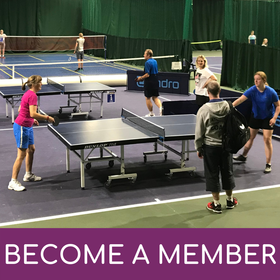 Become a Table Tennis Member