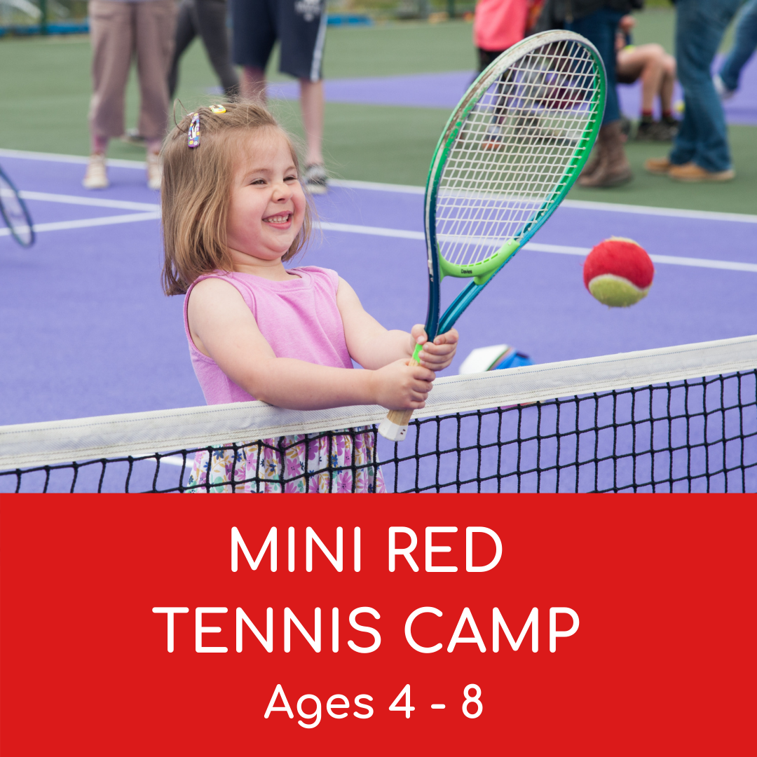 Mini Red Tennis Camp - Ages 4 - 8