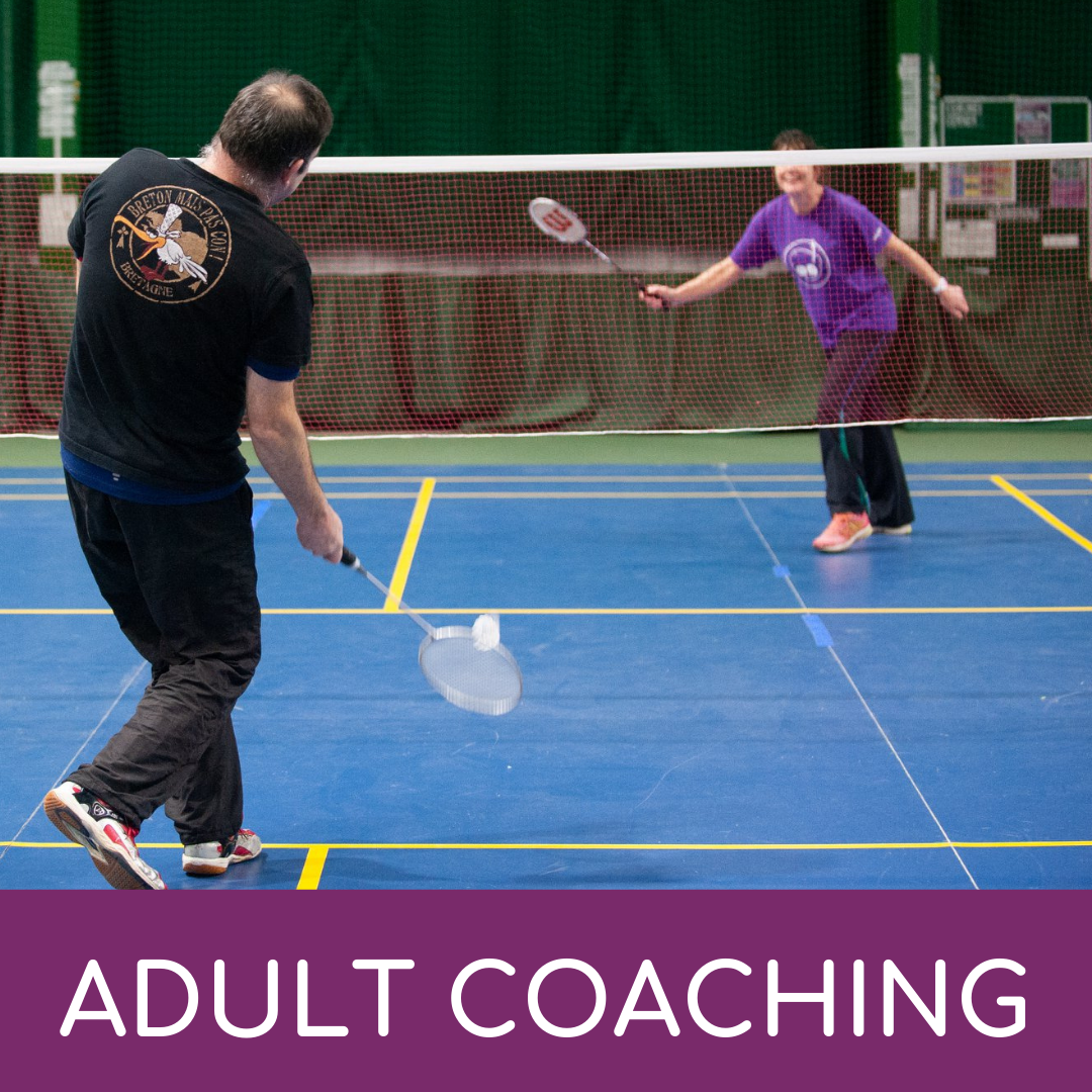 adult badminton coaching in north devon