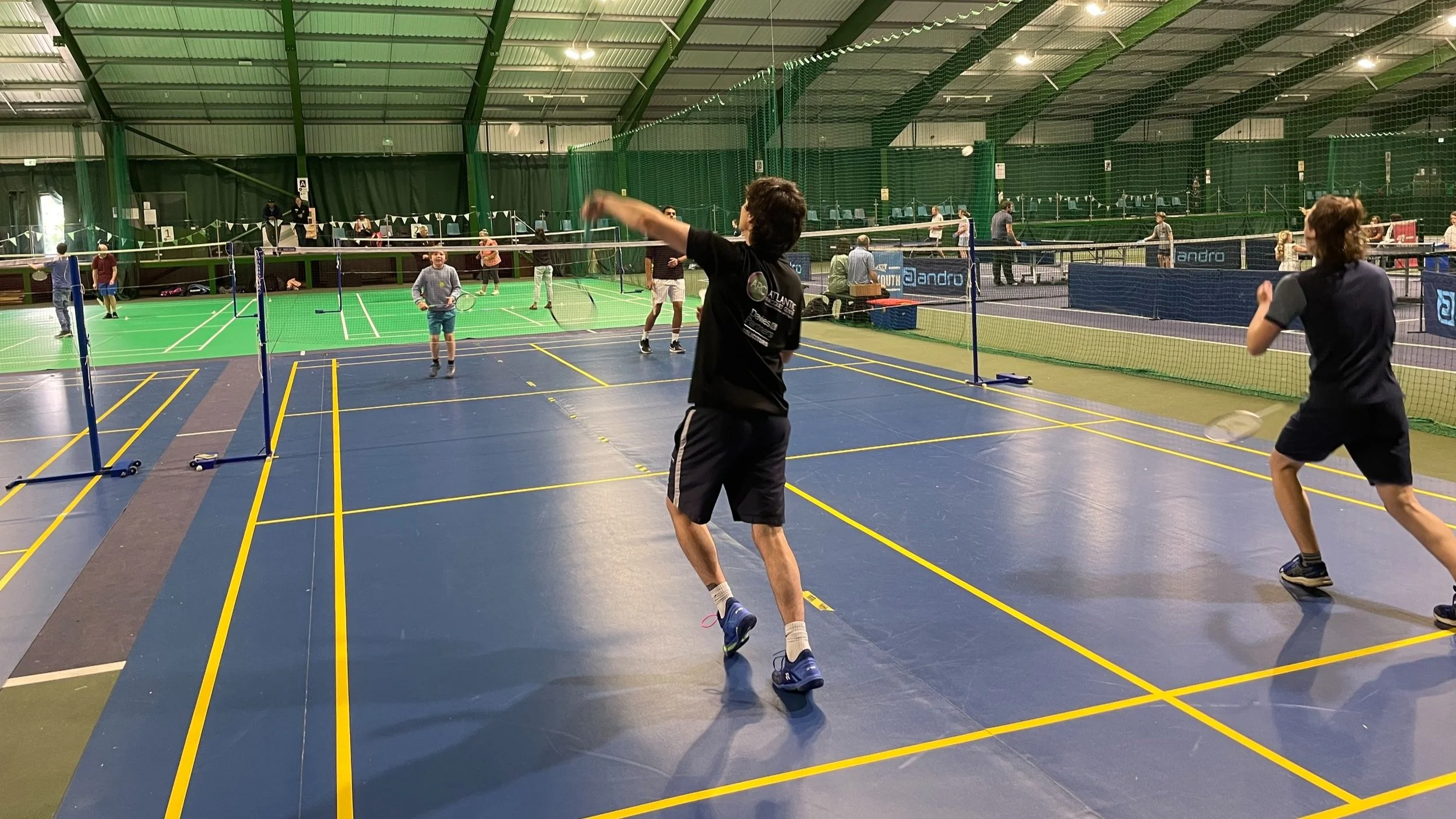 Teen Badminton in North Devon