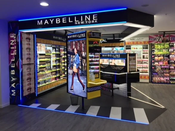 Maybelline / Loreal store in store Bourke st . 