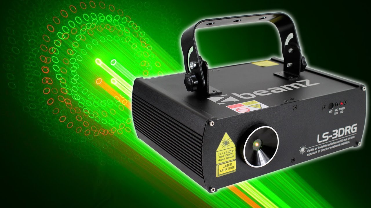 BeamZ LS-3DRG Laser.