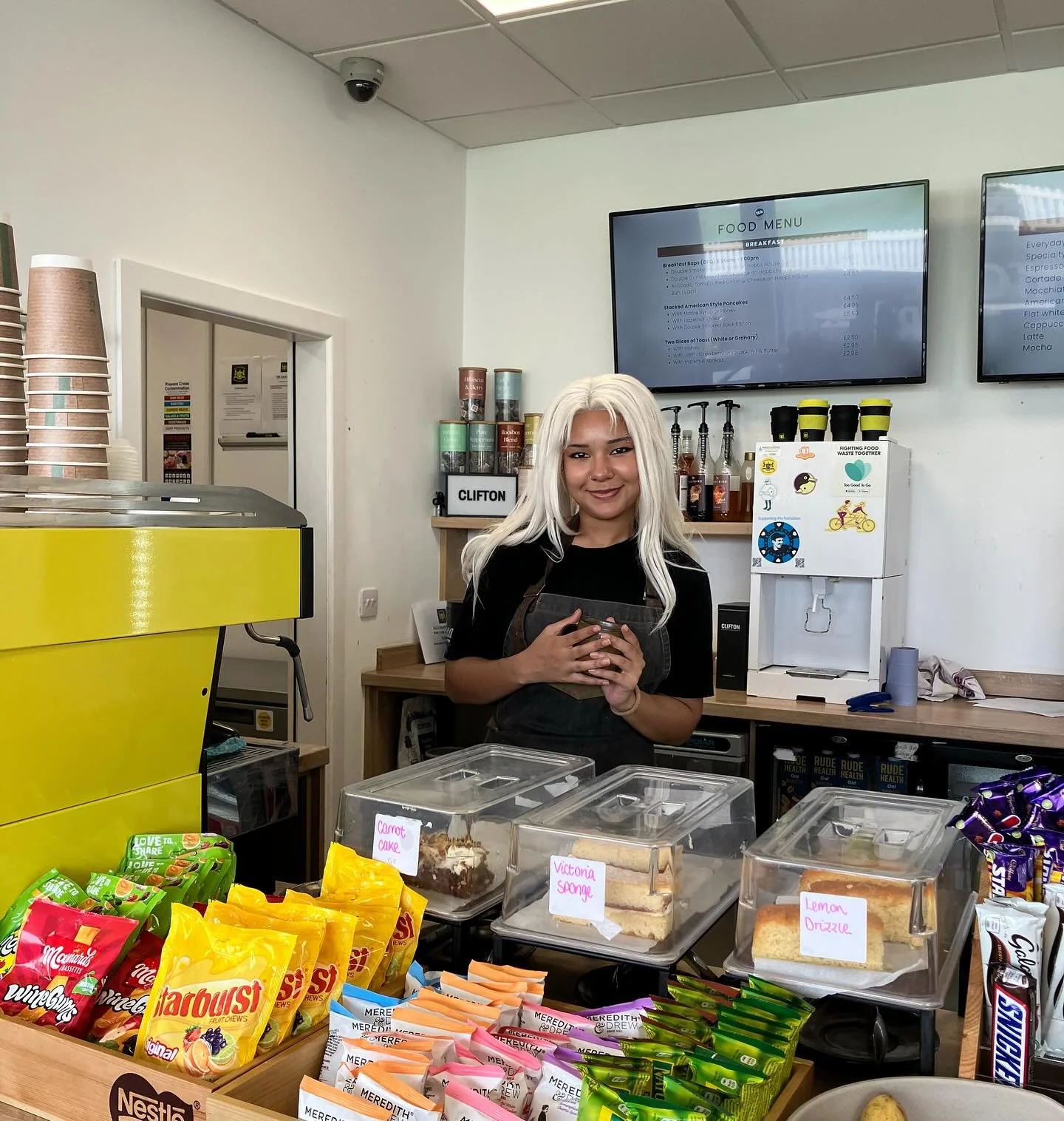 Let&rsquo;s welcome Tai 🙌 
Our new Thatcher&rsquo;s Bar and Kitchen Supervisor ☕️

Tai has BIG plans for Thatcher&rsquo;s Cafe&hellip; Please go and show her some love on @tbk_bristol and to see what she gets up too!