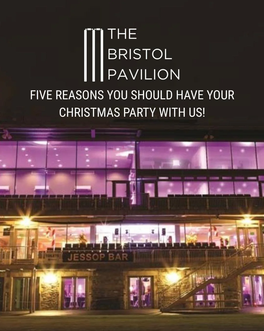 Five Reasons to book your Christmas Party with us today! 🎄