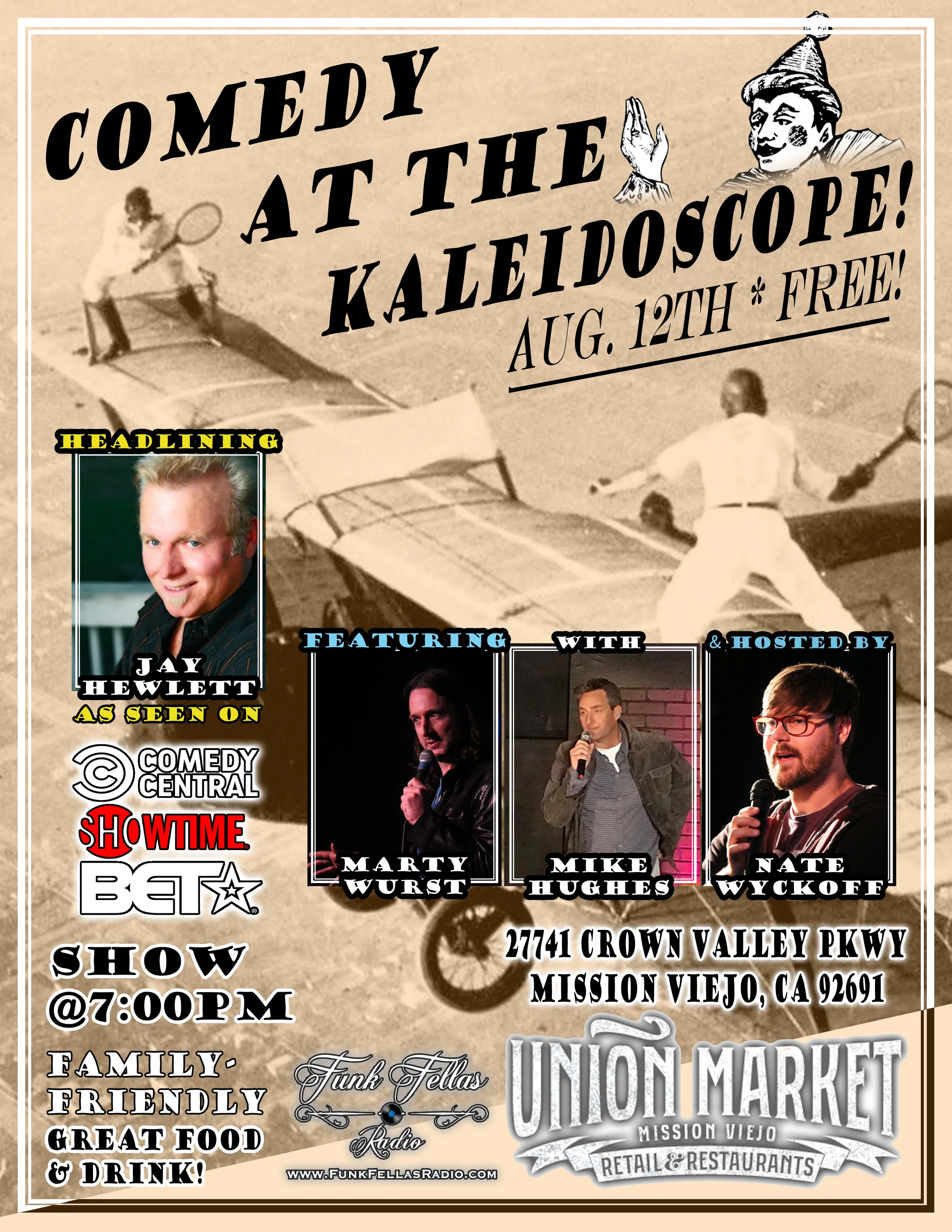 Comedy at The Kaleidoscope 