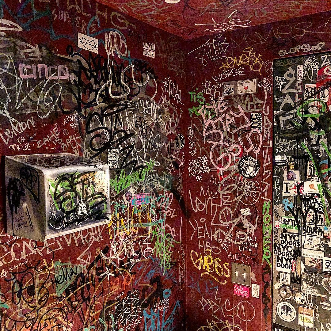 The Bathroom at Barcade; St. Marks Place