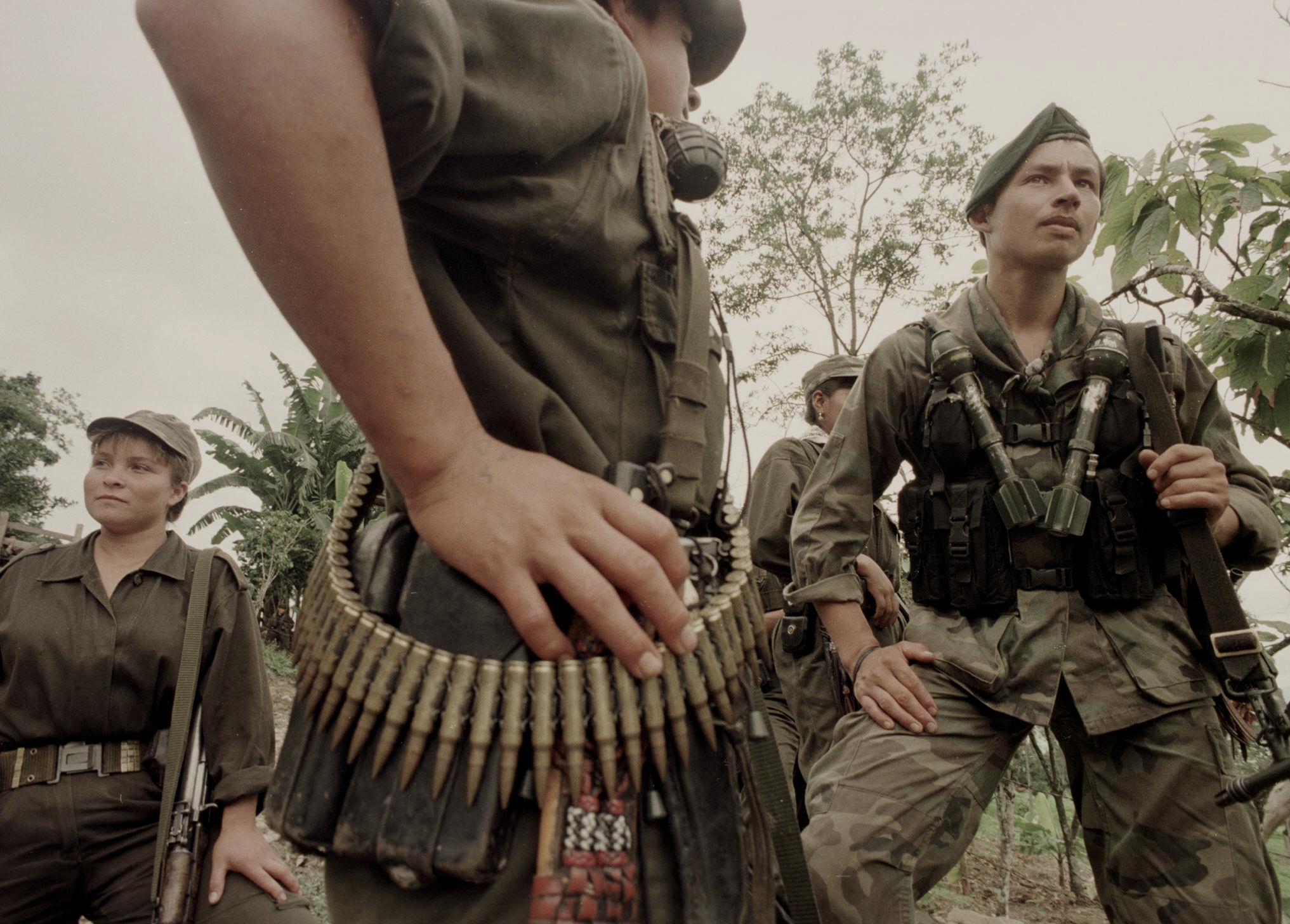 Una imagen de un guerrillero de las FARC. LEO PRIETO / FLICKR.
