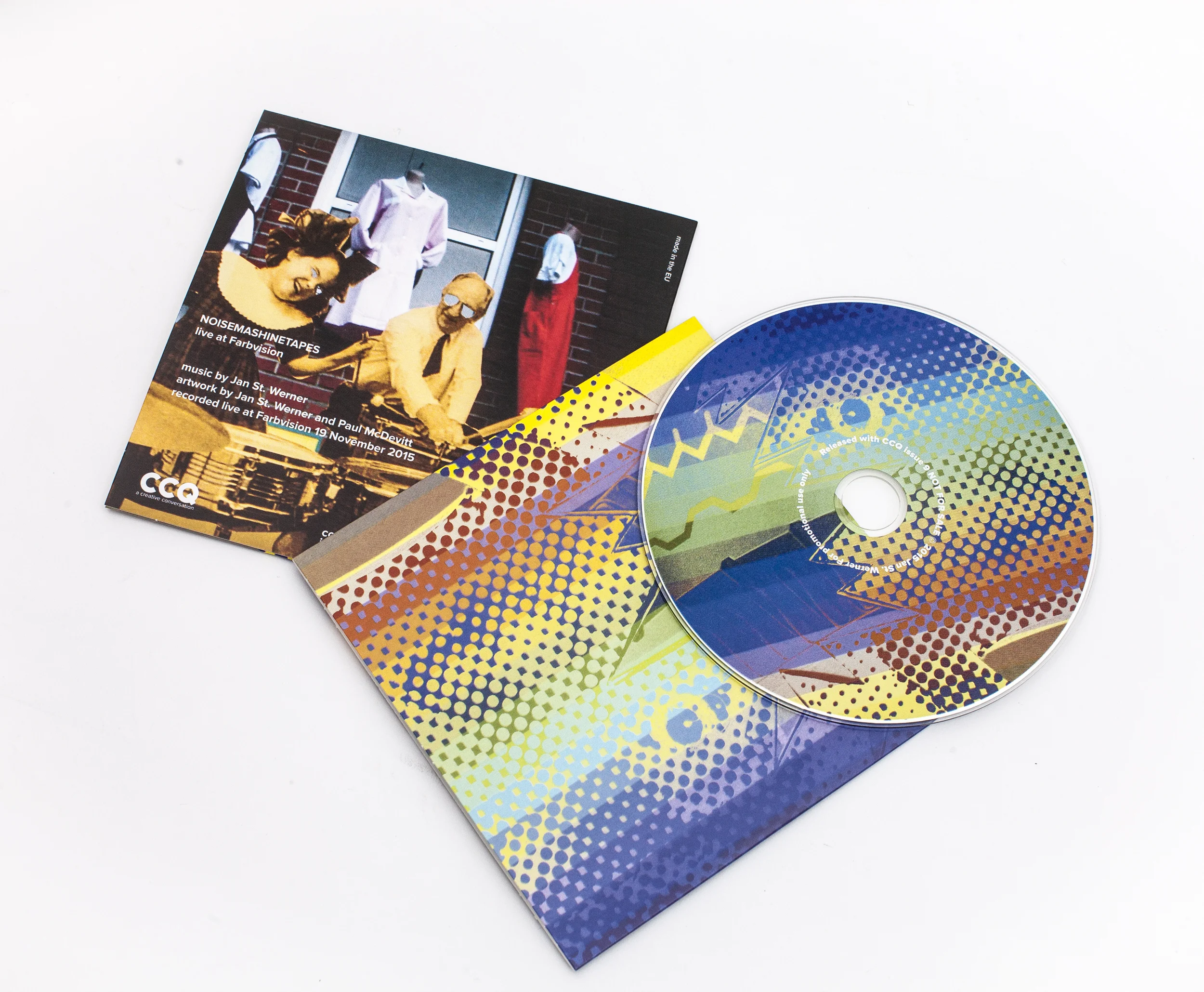 Jan St. Werner live at Farbvision – CD only available with CCQ magazine issue 9