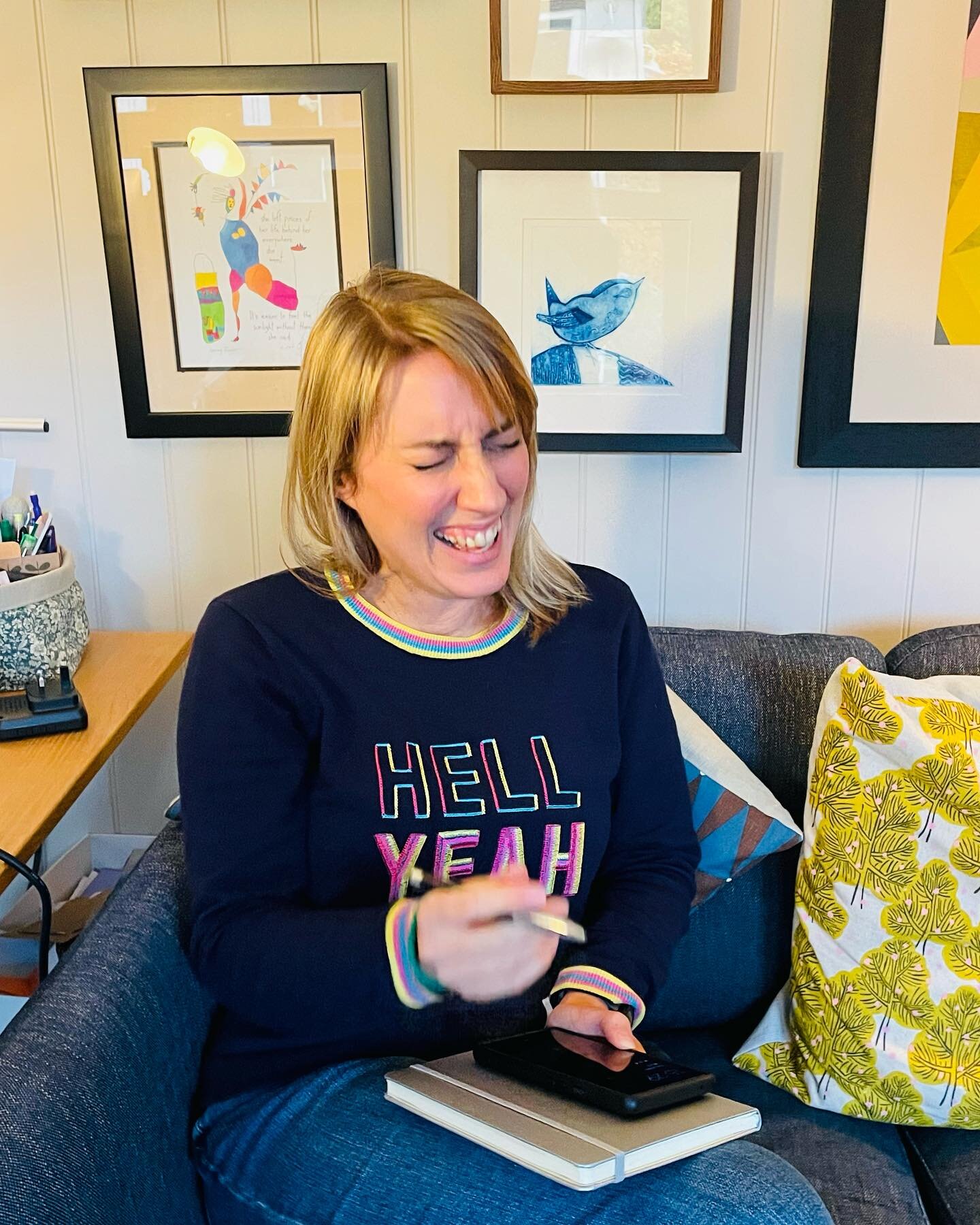 Say &ldquo;hi&rdquo; to Steph, who recently joined ThinkAvellana. 

Today she turned up in her &ldquo;Hell Yeah&rdquo; jumper - which pretty much sums up why I&rsquo;m so lucky to have her as part of the team. 

Thank you Steph for boosting the posit