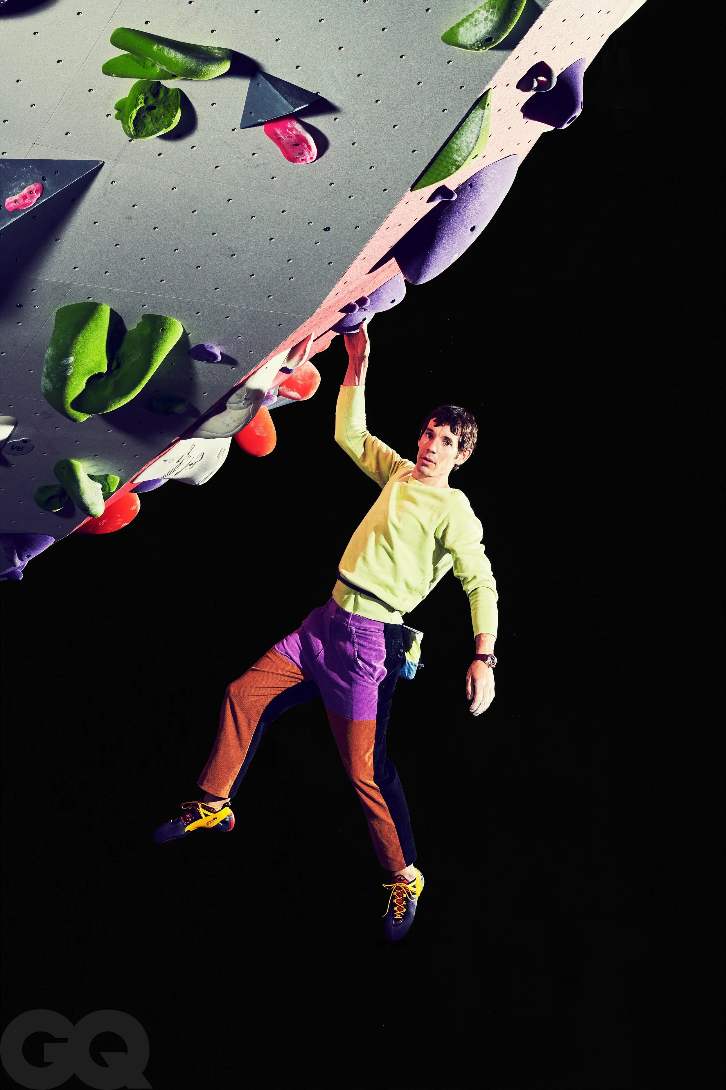 GQ Magazine: Alex Honnold Takes Us into the Great Indoors