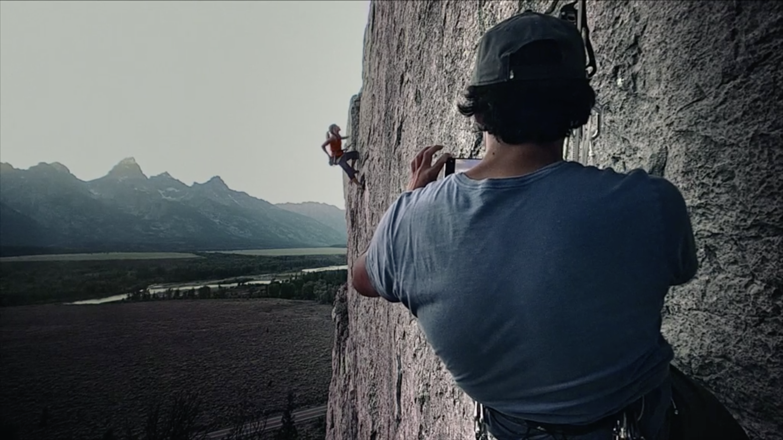 Next-level climbing photography in Grand Teton National Park