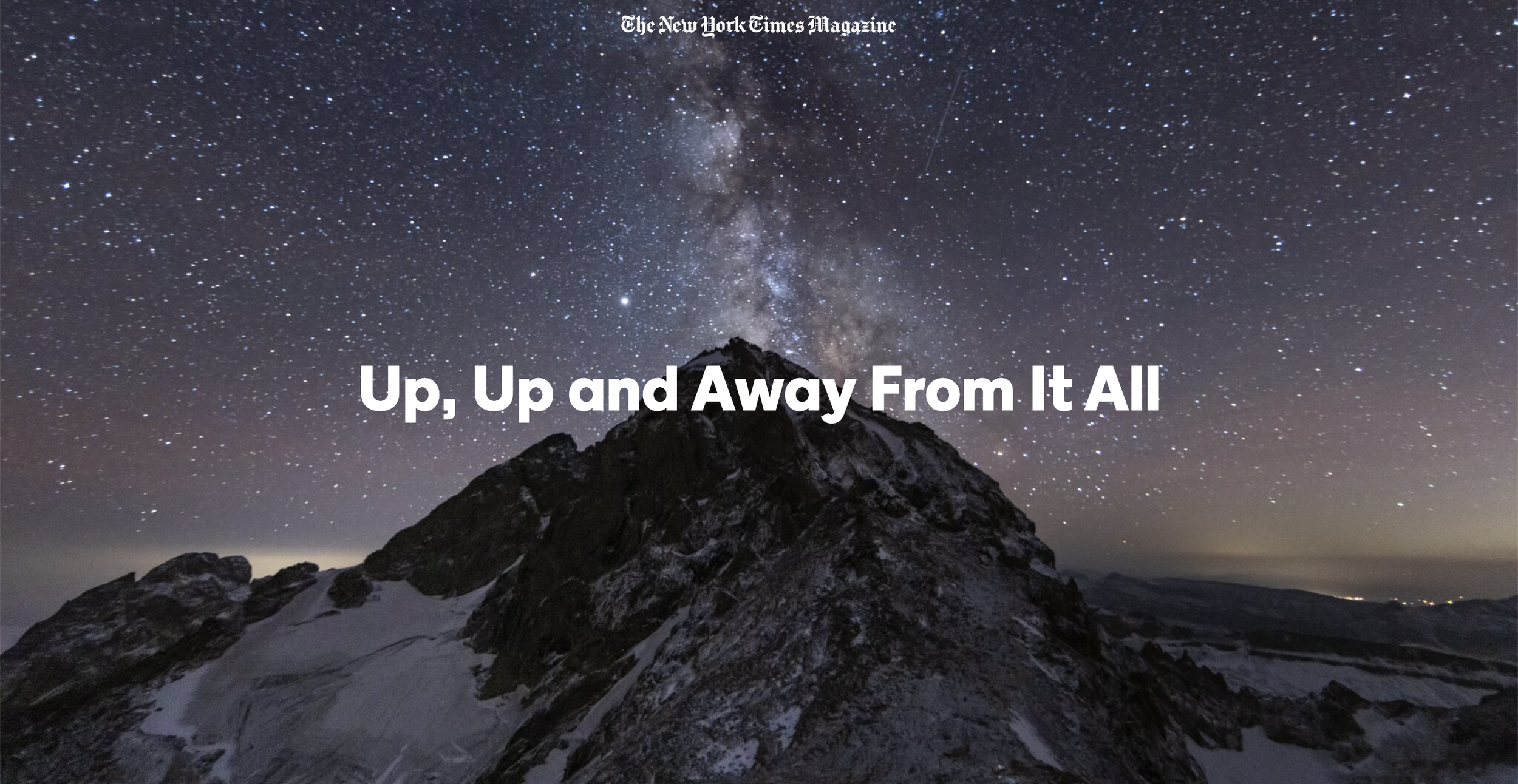 The New York Times: Voyager Issue