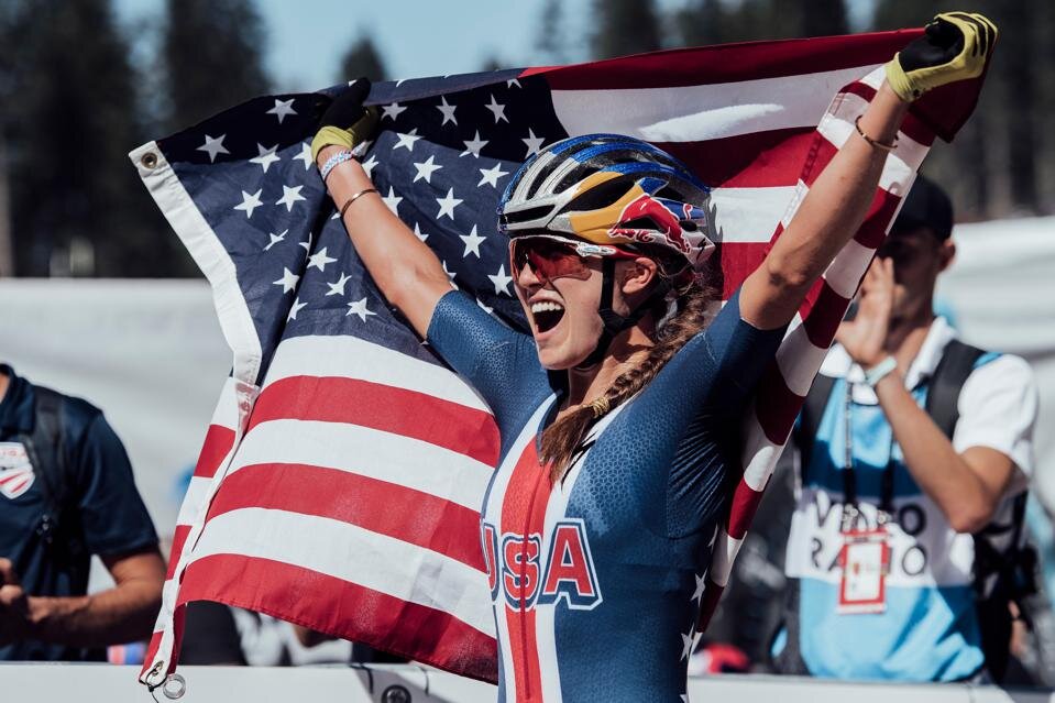Meet Kate Courtney, Mountain Bike World Champion and 2021 U.S. Olympic Hopeful