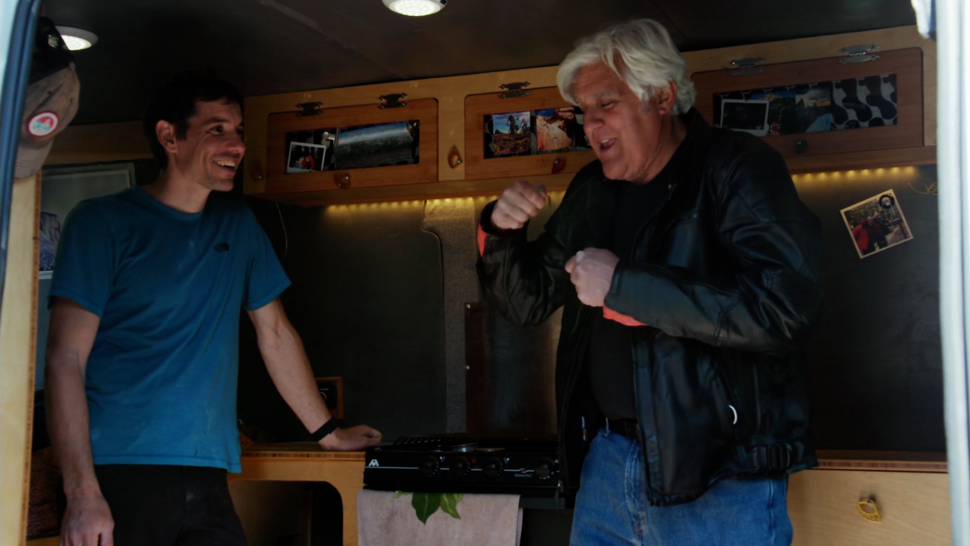 Alex Honnold Van Tour on Jay Leno's Garage