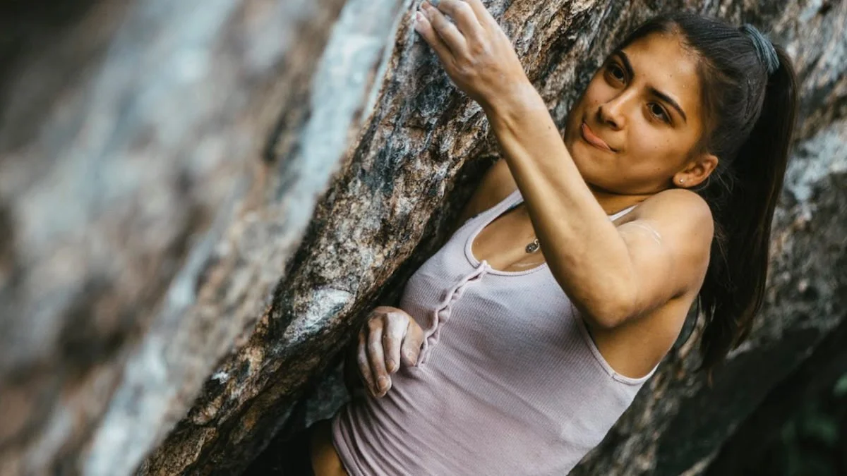 American Natalia Grossman describes her journey toward becoming the 2021 IFSC Bouldering World Champion