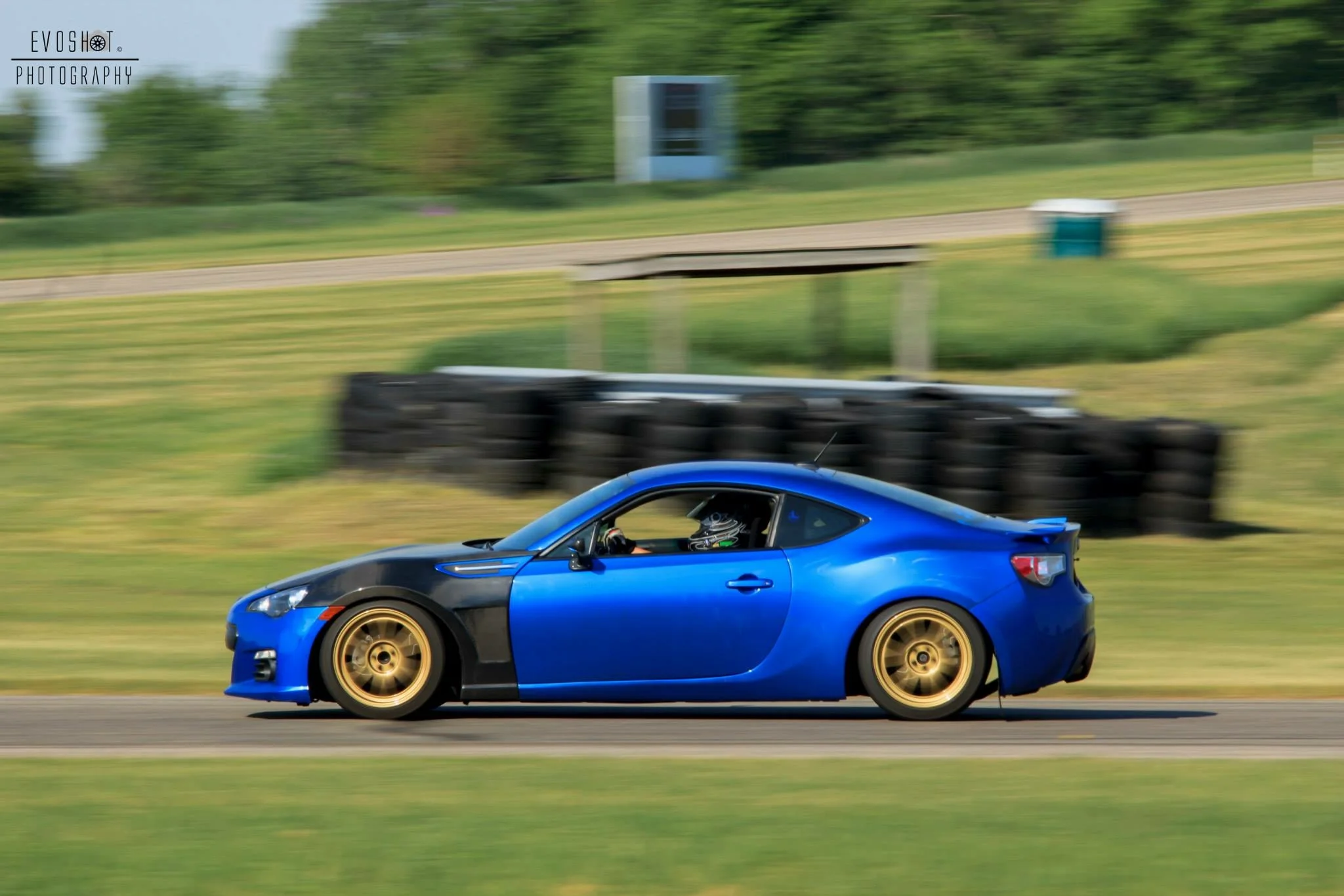 Funny - every photo I can find of this thing on track on Joels Facebook is of me driving it. LOL.