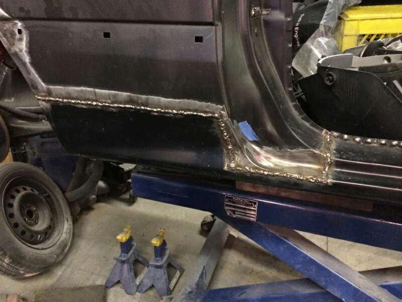 dang.... Lotta metal put back or