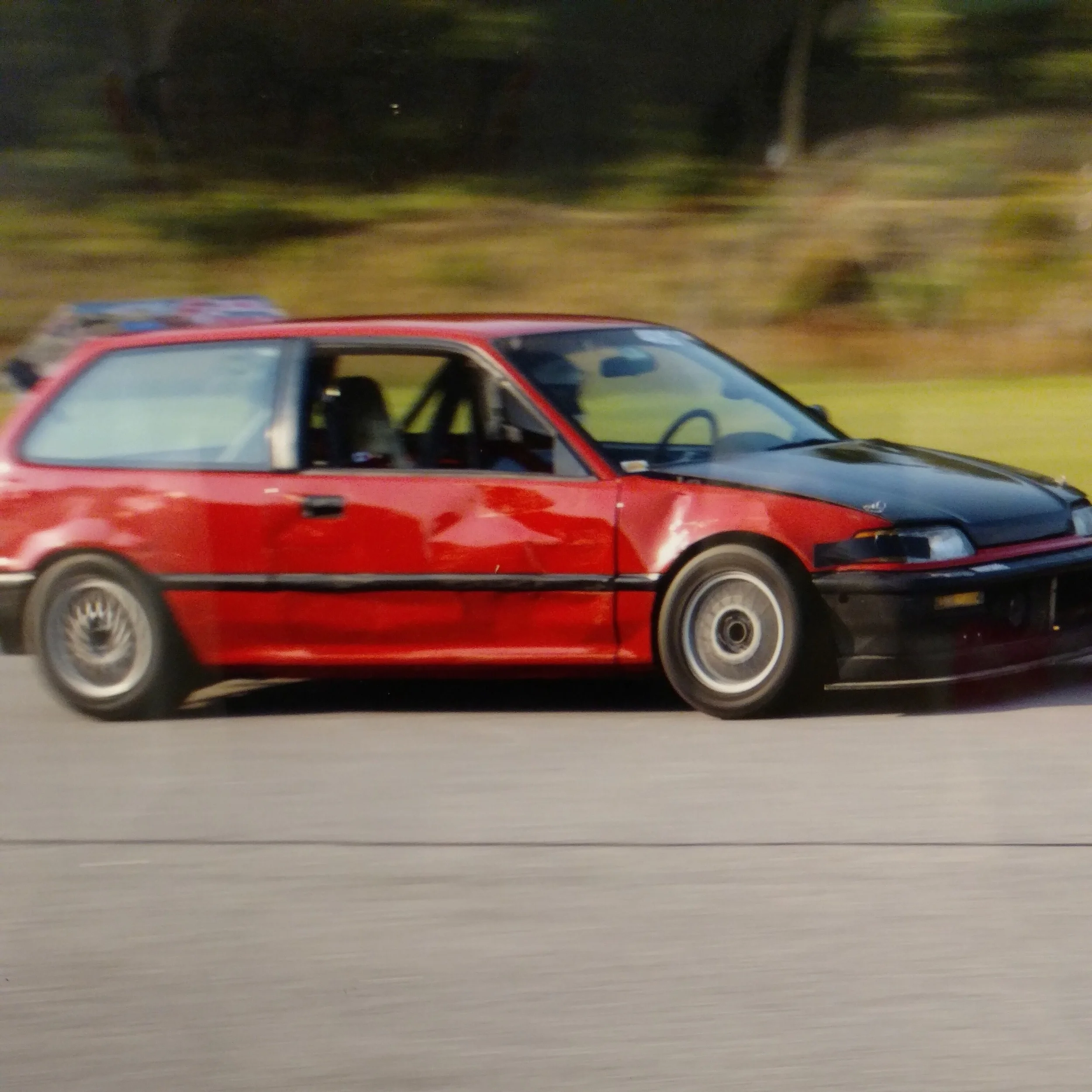 Adam in his trusty old EF Hatch.