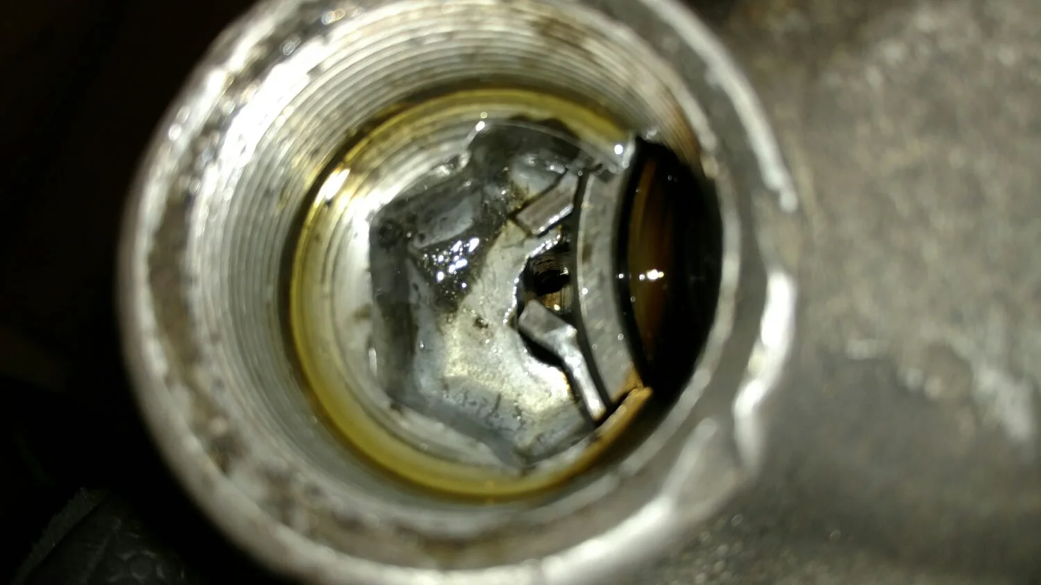 those 2 little tangs need to be opened up to lift case off main housing