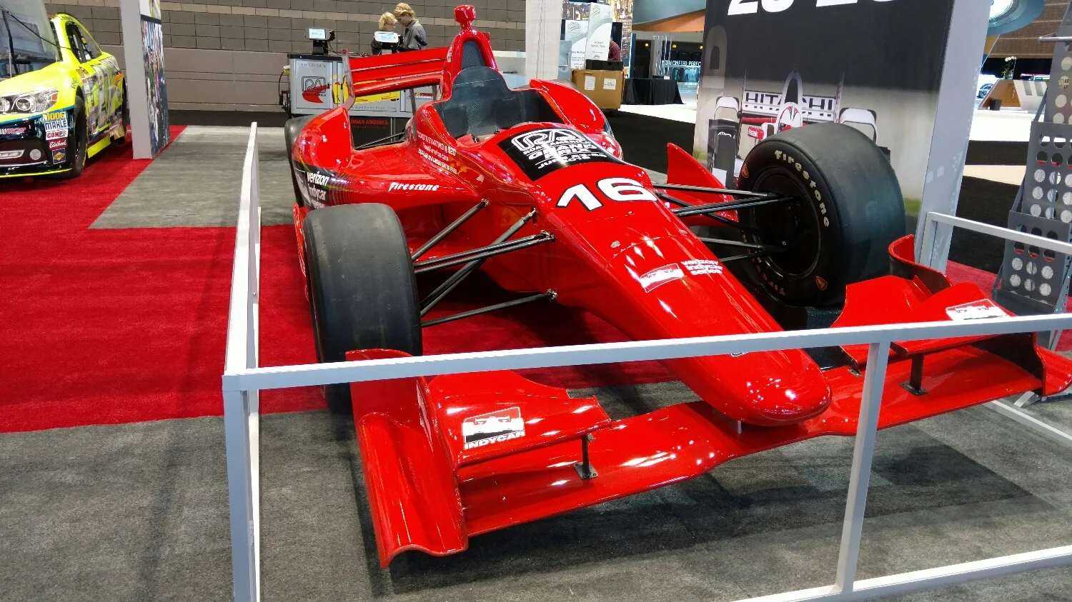 Road America had a beautiful booth as well. 