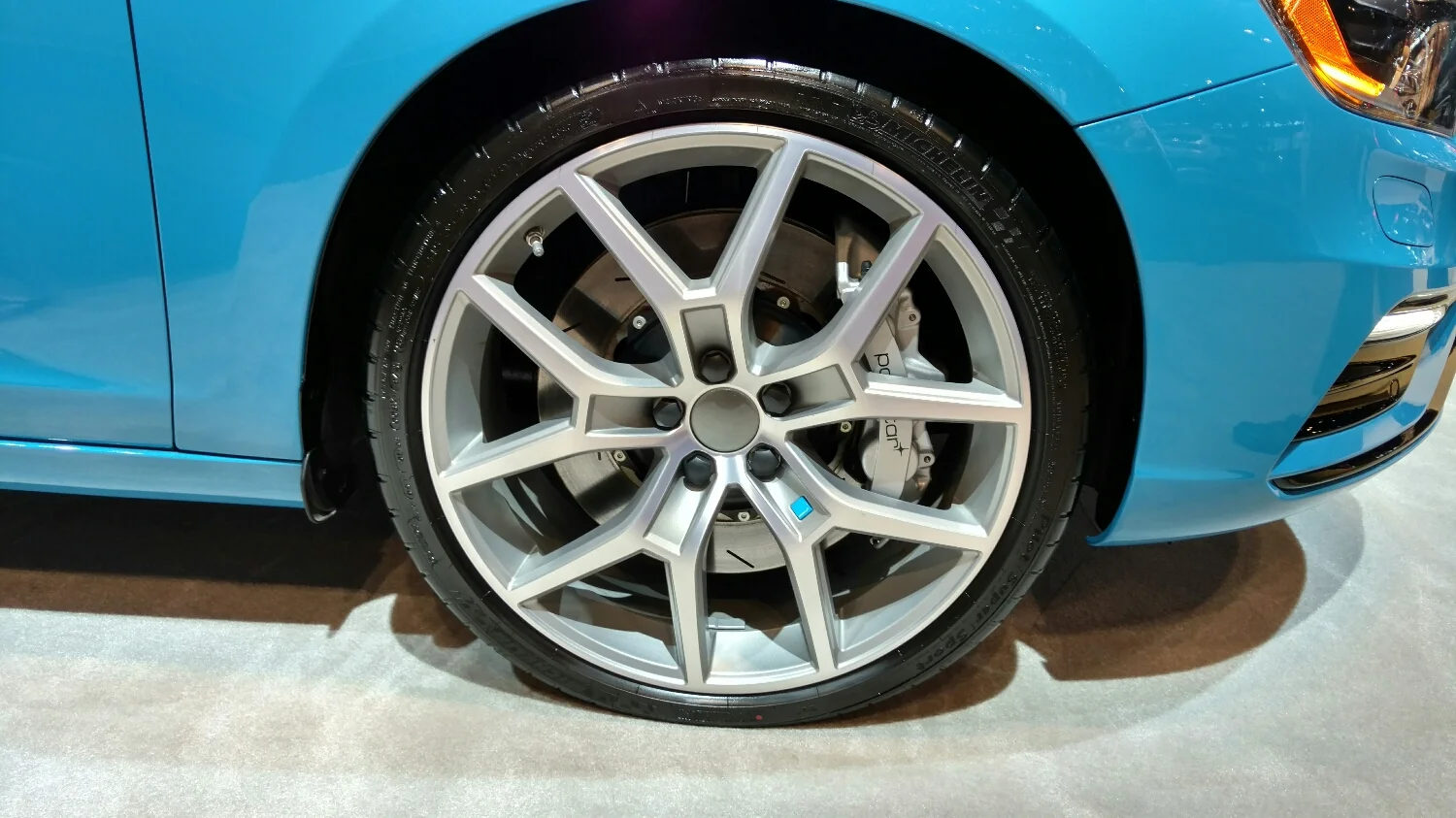 Good job Volvo. Ohlins suspension and giant multi piece rotors... and probably the best seats I've ever sat in (in a wagon)... The v60 Polestar is a weird and rad thing.