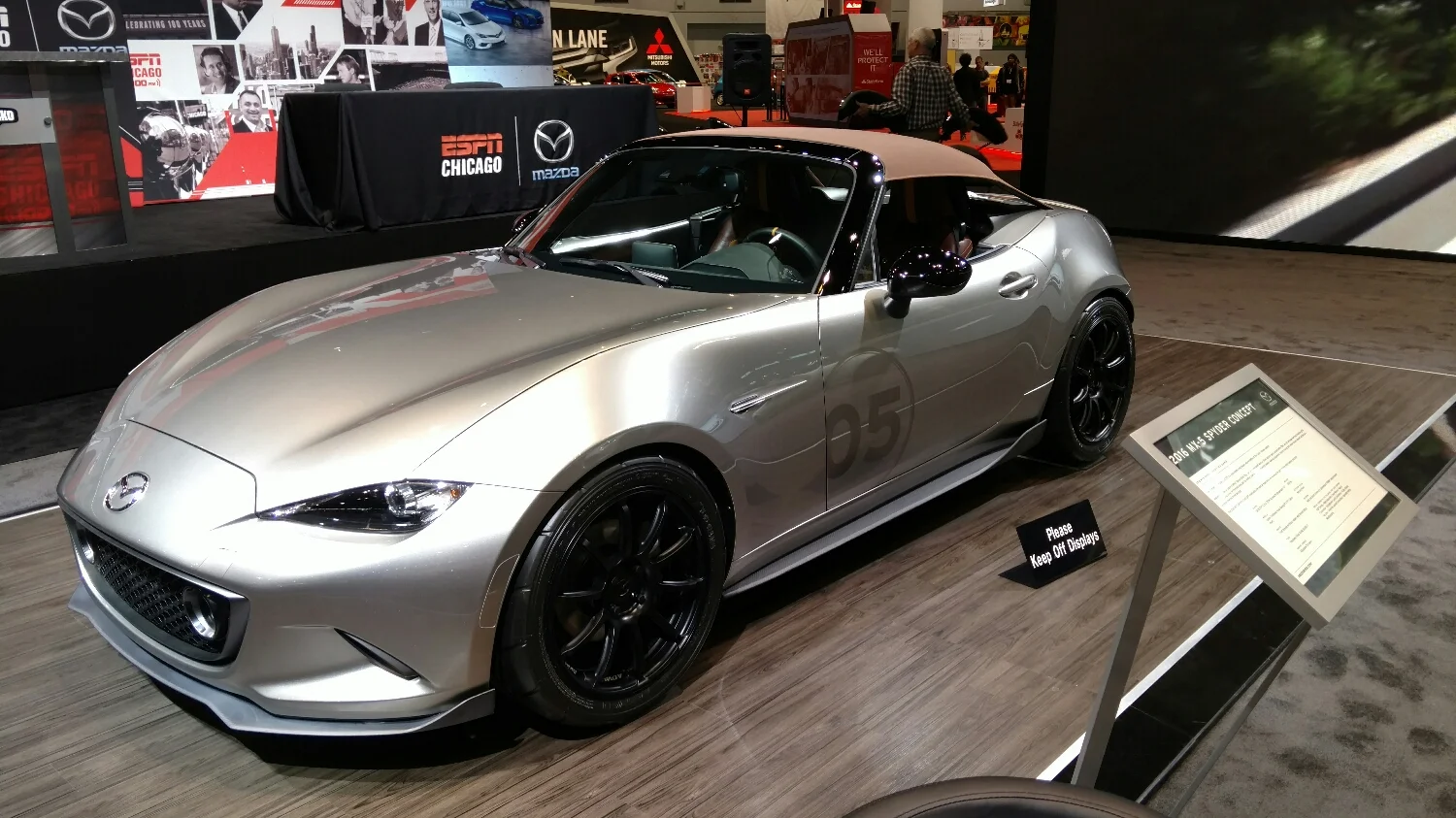 The bikini top mx5 is a stunner in person too.