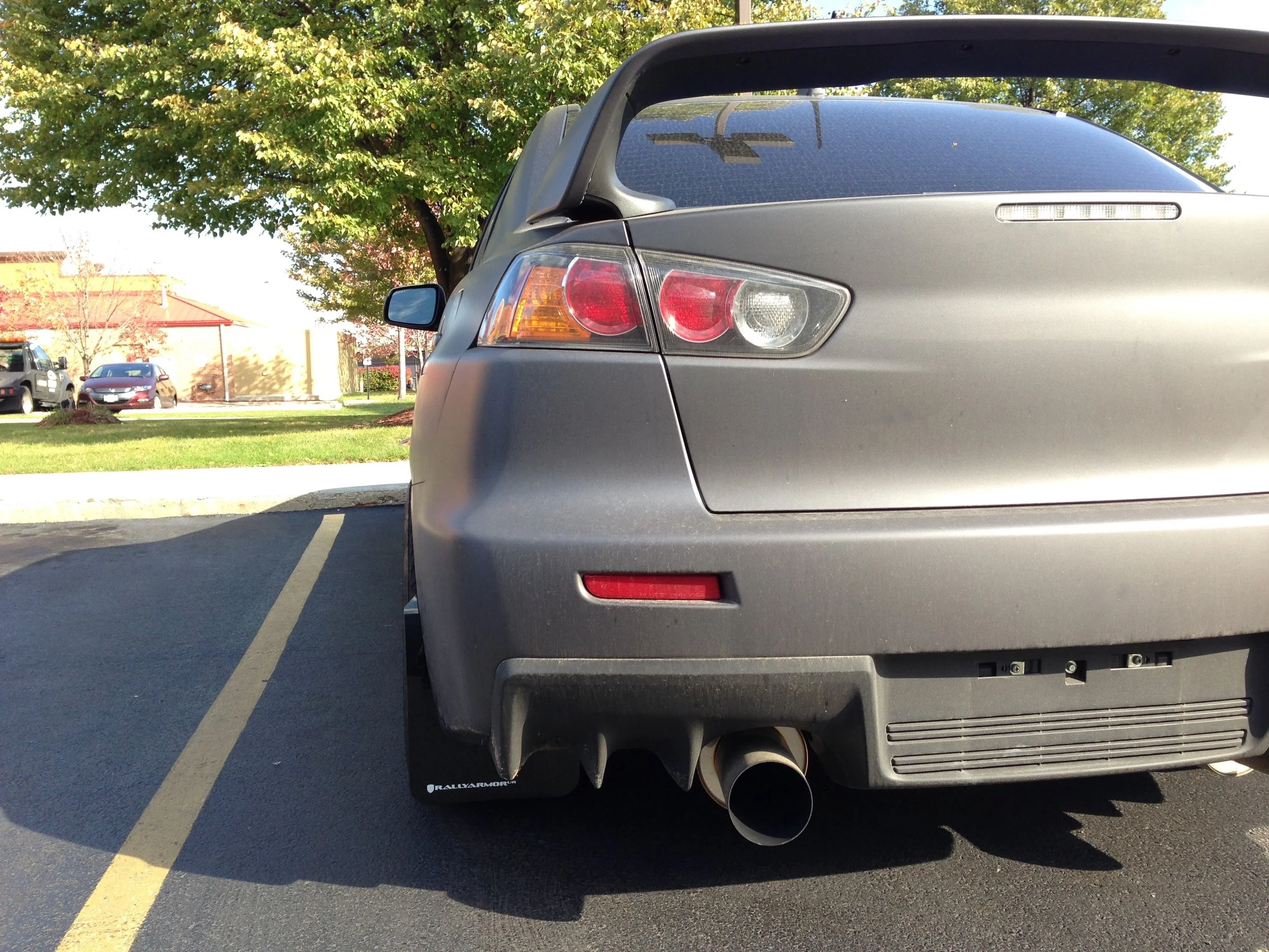 Now it's a rally car, bro.