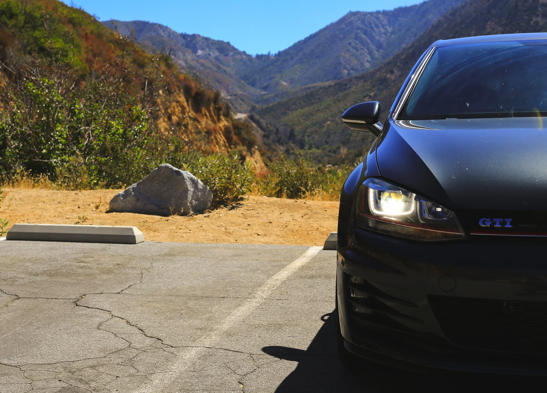 The Mk7 GTI front fascia is reserved-yet-aggressive, and in my opinion it looks the best since the Mk2